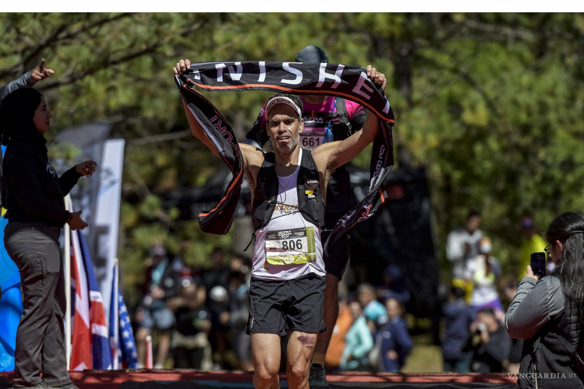 $!Francisco Serrano logró por mucho llevarse la ventaja y ganar el primer lugar de la 30K.