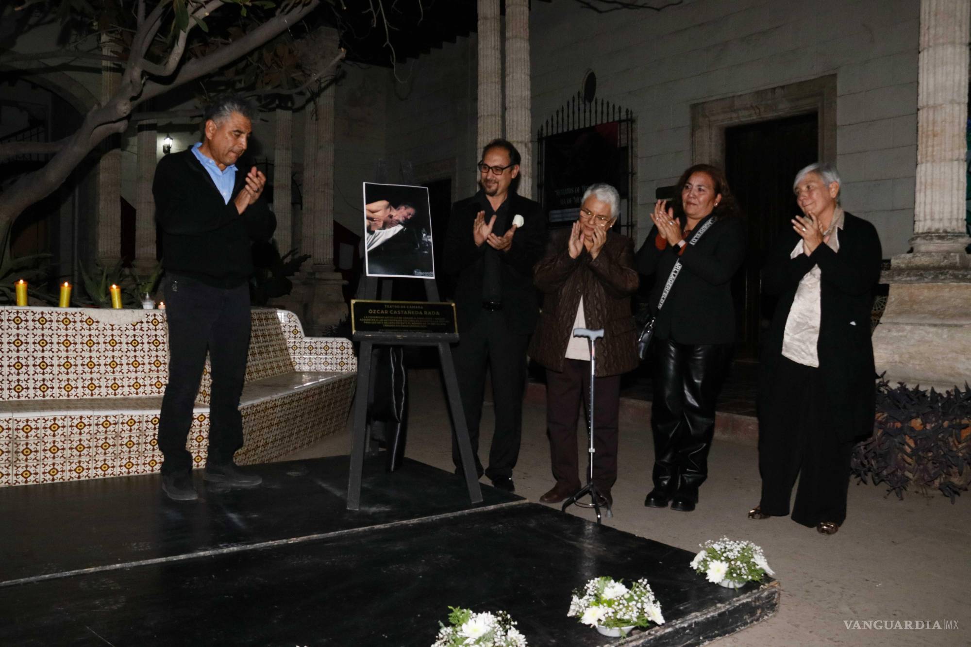 $!Entre aplausos Ozcar fue recordado por sus colegas, amigos y alumnos.