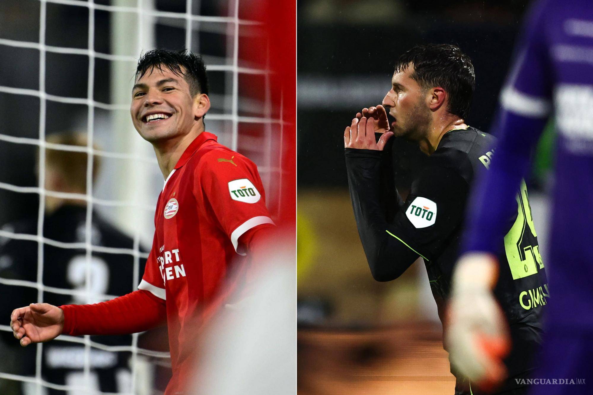 Mexicanos en Europa: luz y sombra en la Eredivisie; Chucky Lozano y el PSV golean, Santi Giménez falla penal con Feyenoord