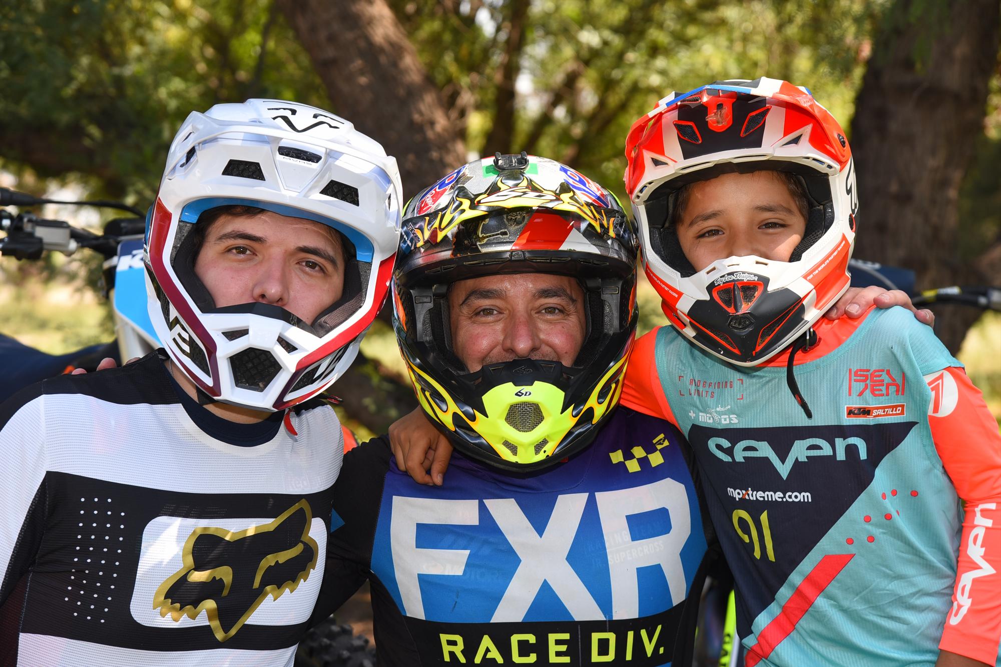 $!Javier se enamoró de las motos cuando su papá lo llevó a la carrera “Gran Premio de la Amistad”.