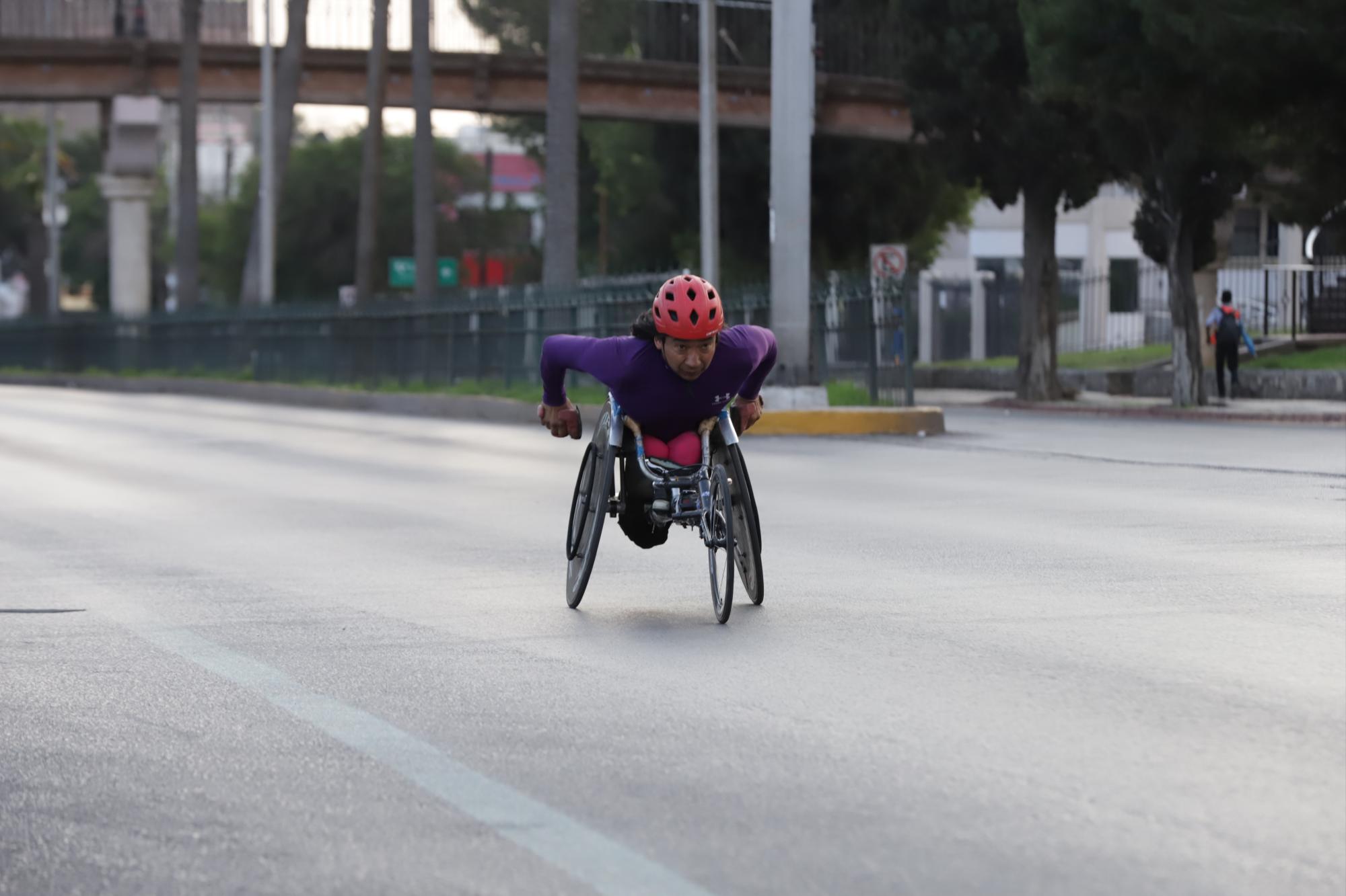 $!Martín Velasco en el kilómetro 18.5 de la carrera.