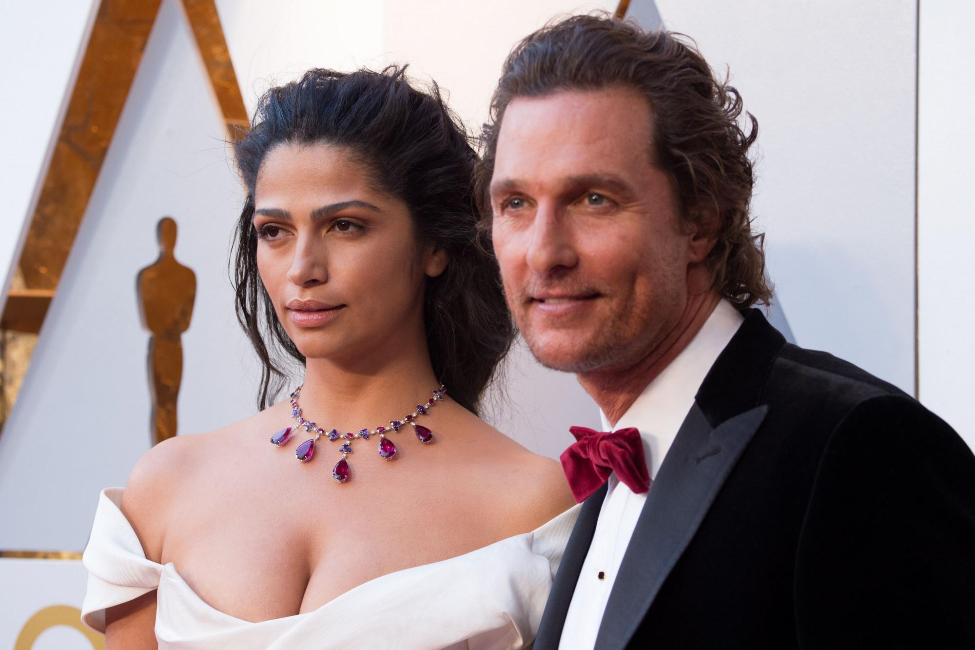 $!McConaughey está casado con Camila Alves desde el 2012.