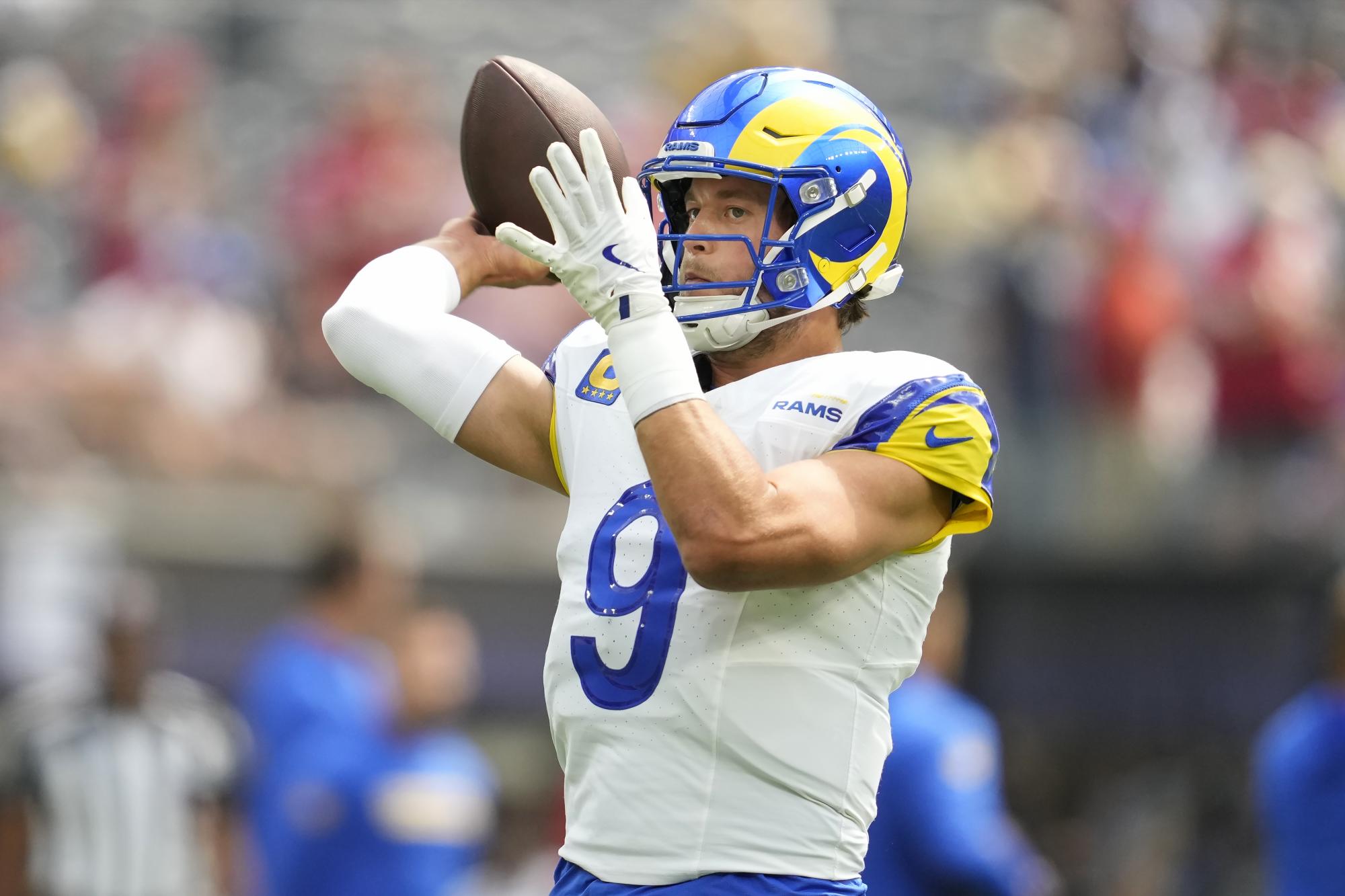 $!Matthew Stafford podría tener un juego complicado sin sus principales armas aéreas contra la defensa de Chicago.