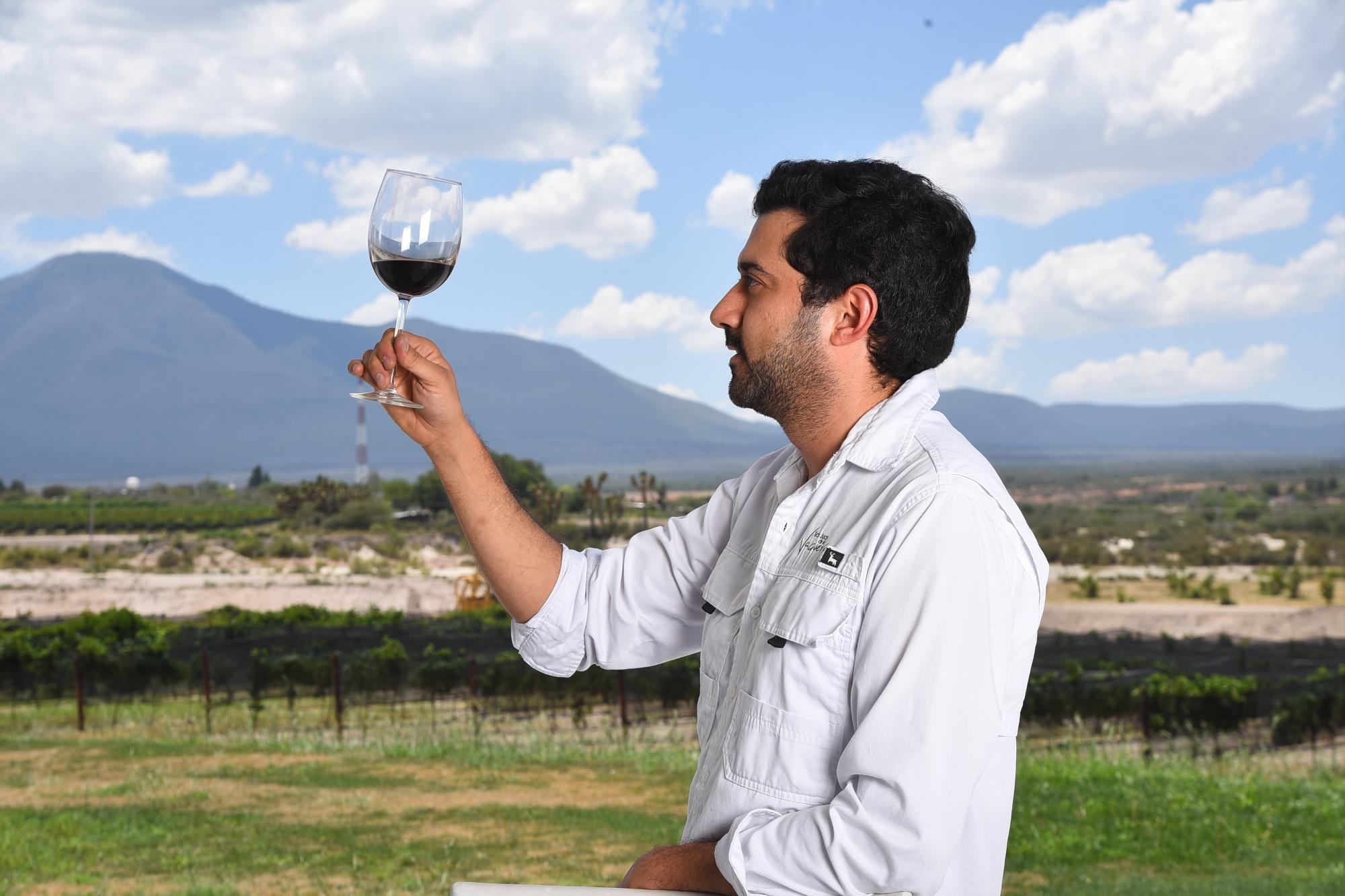 $!Gerardo Aguirre Lobo, enólogo de Vinos San Juan de la Vaquería.