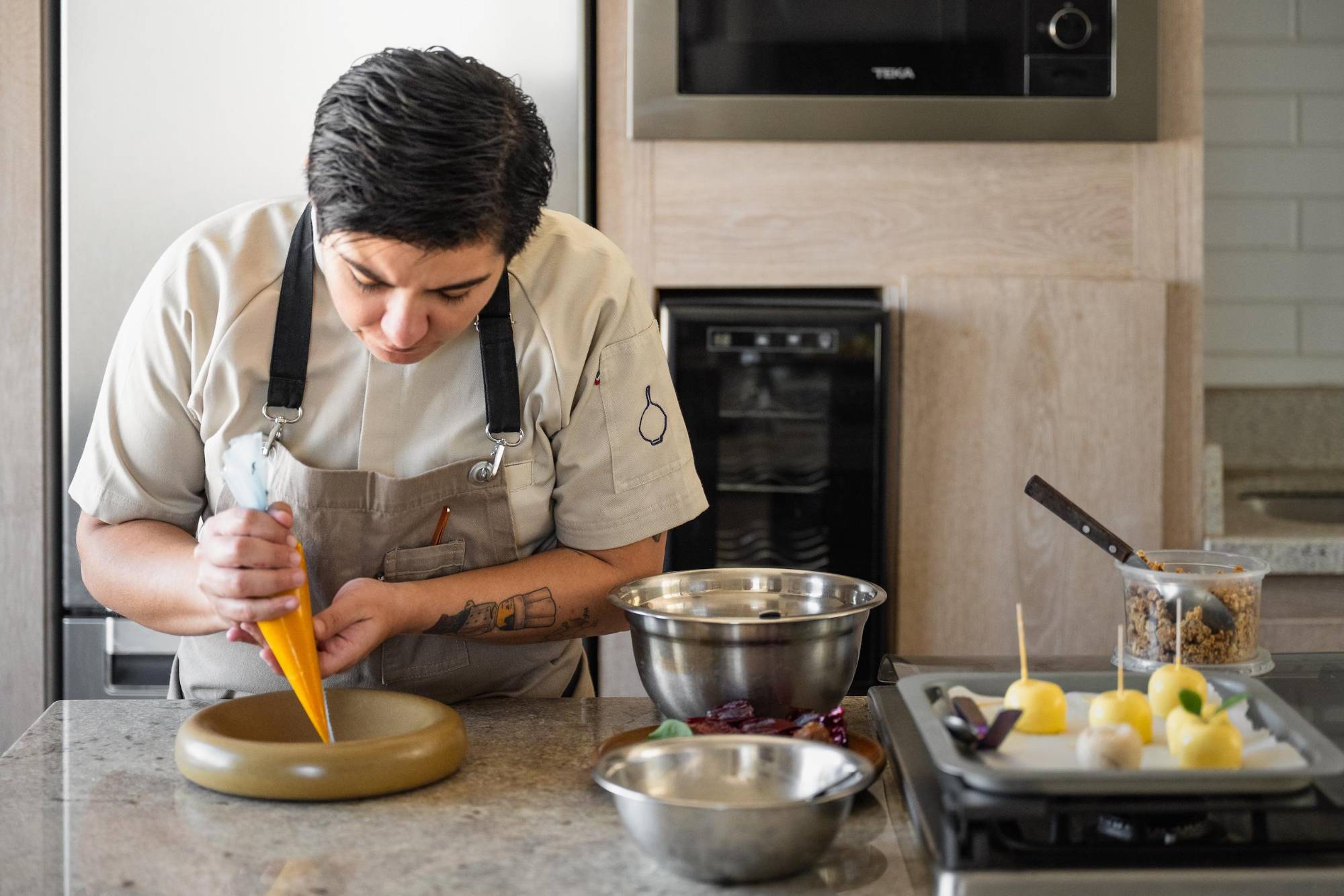 Cristina recuerda sus viajes a San Antonio de las Alazanas a través de esta receta.