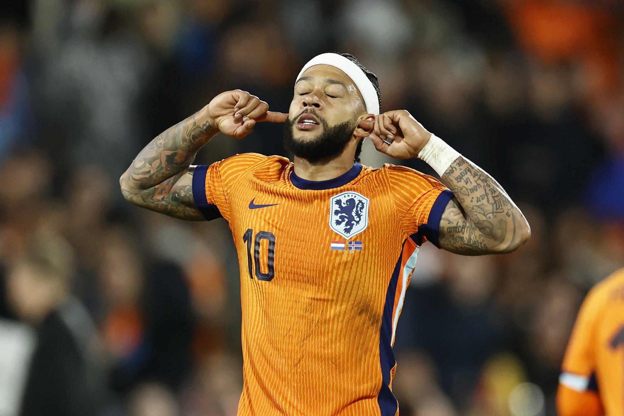 $!Países Bajos no ha logrado despegar, pese al buen momento de Memphis Depay.