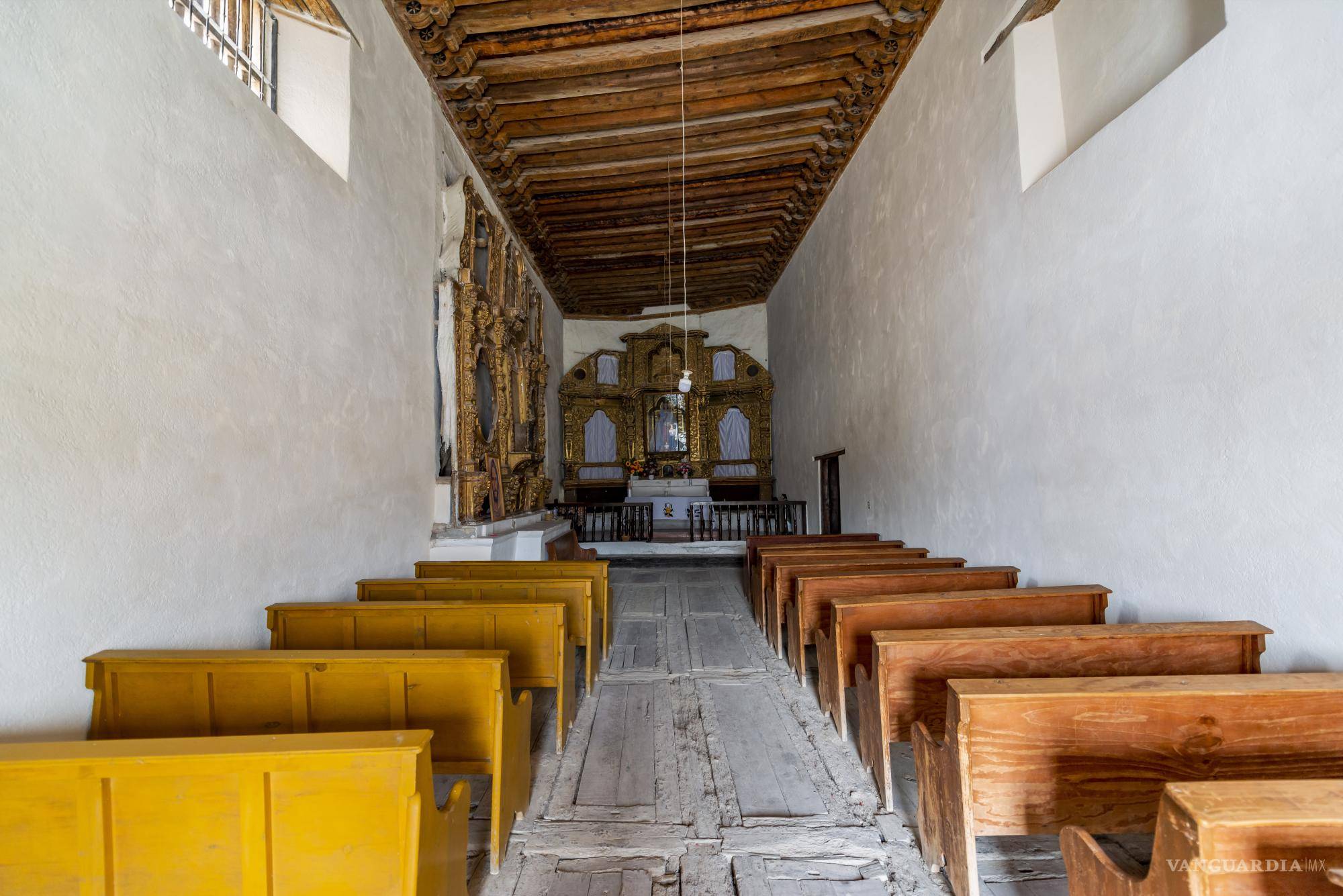 $!La capilla de Nuestra Señora del Rosario, joya arquitectónica de la Hacienda de Santa María.