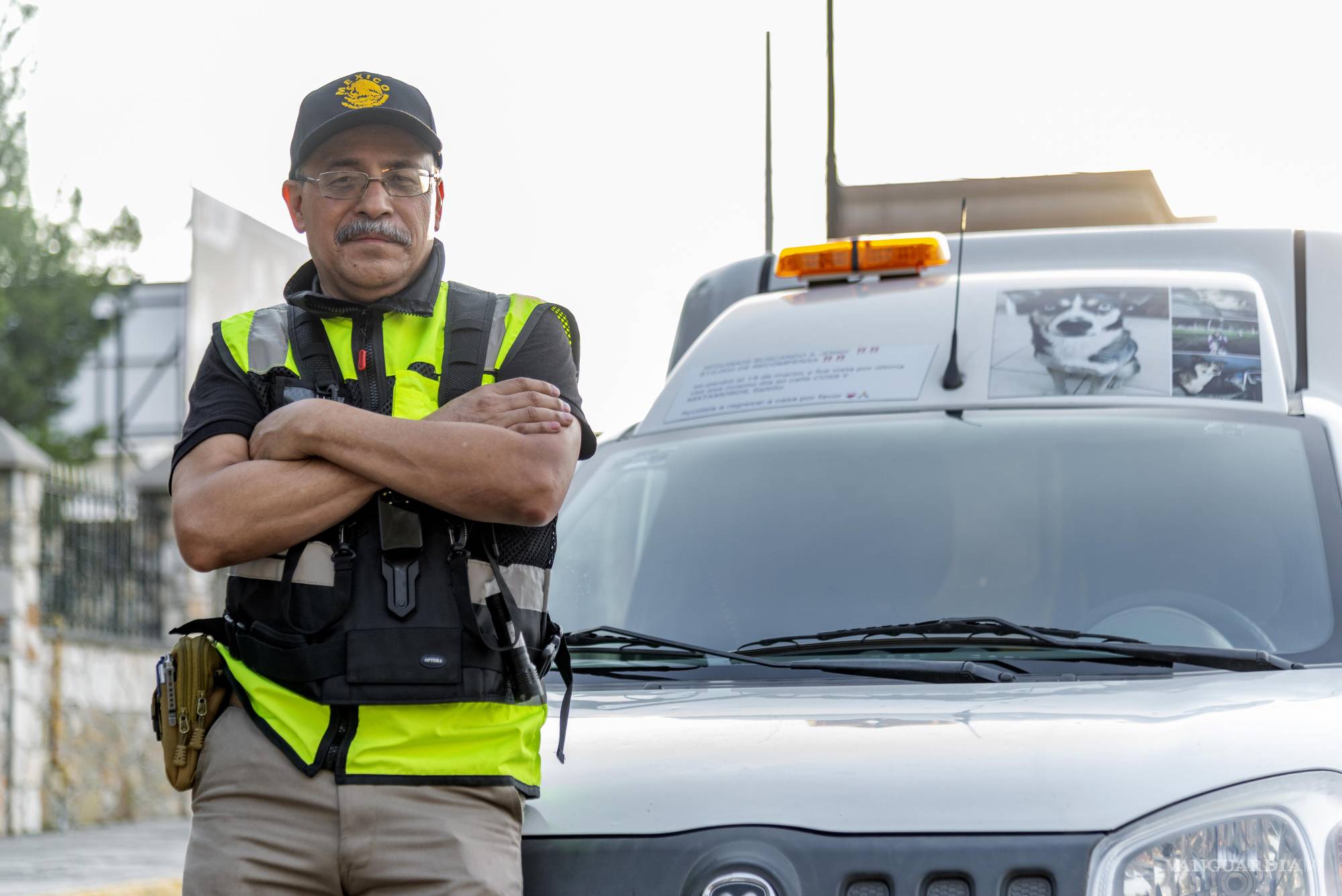 Jesús Laureano, el rescatista de mascotas que patrulla Saltillo con dron y cámara corporal