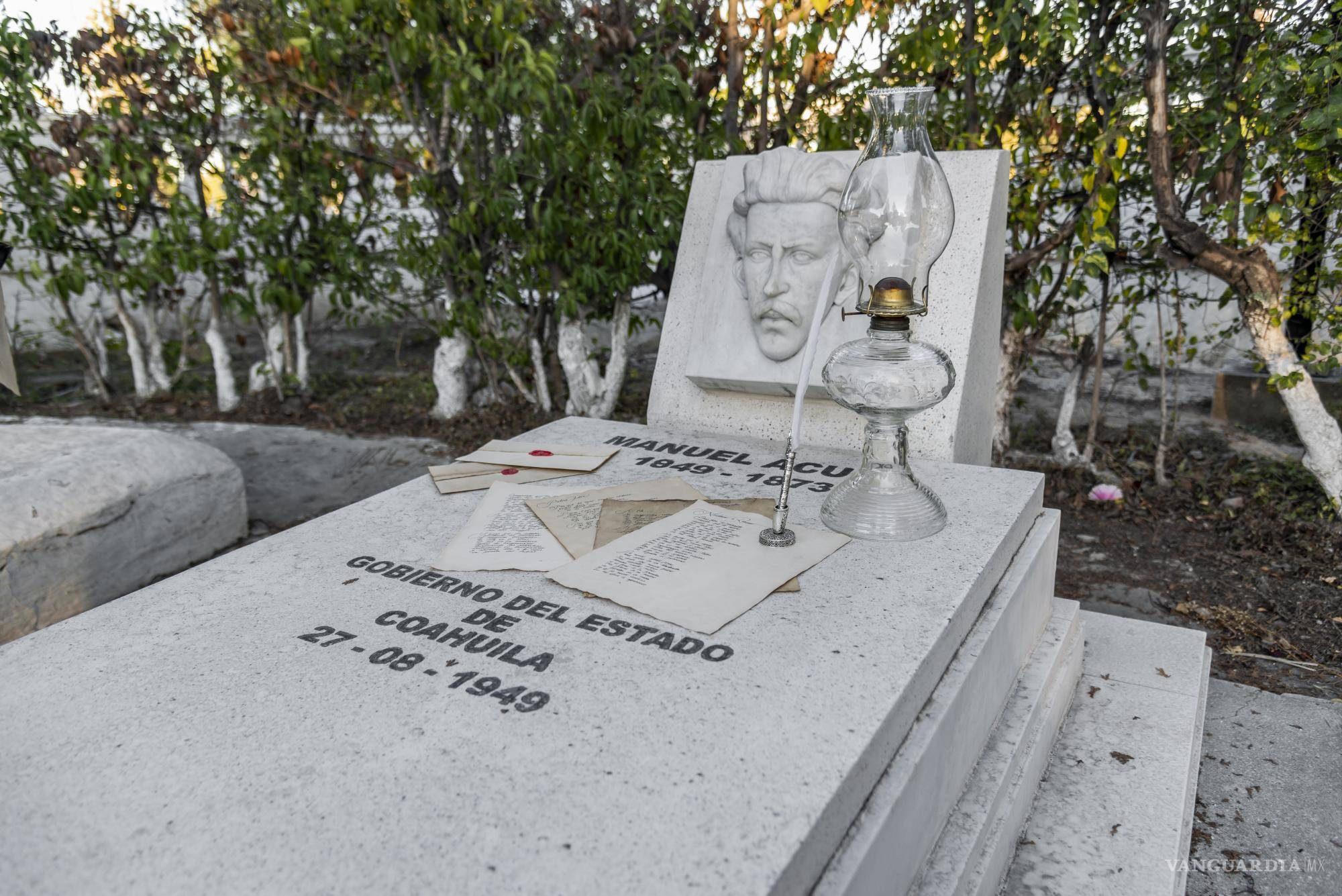 $!Nació en Saltillo, Coahuila, el 27 de agosto de 1849, y falleció en la Ciudad de México el 6 de diciembre de 1873.