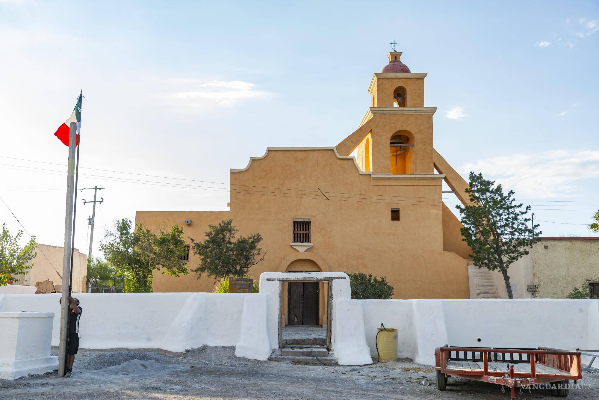 $!Hacienda de Santa María, en Ramos Arizpe, donde el cura Miguel Hidalgo ofició su última misa antes de ser aprendido por ser quien encabezaba la lucha de independencia, en 1811