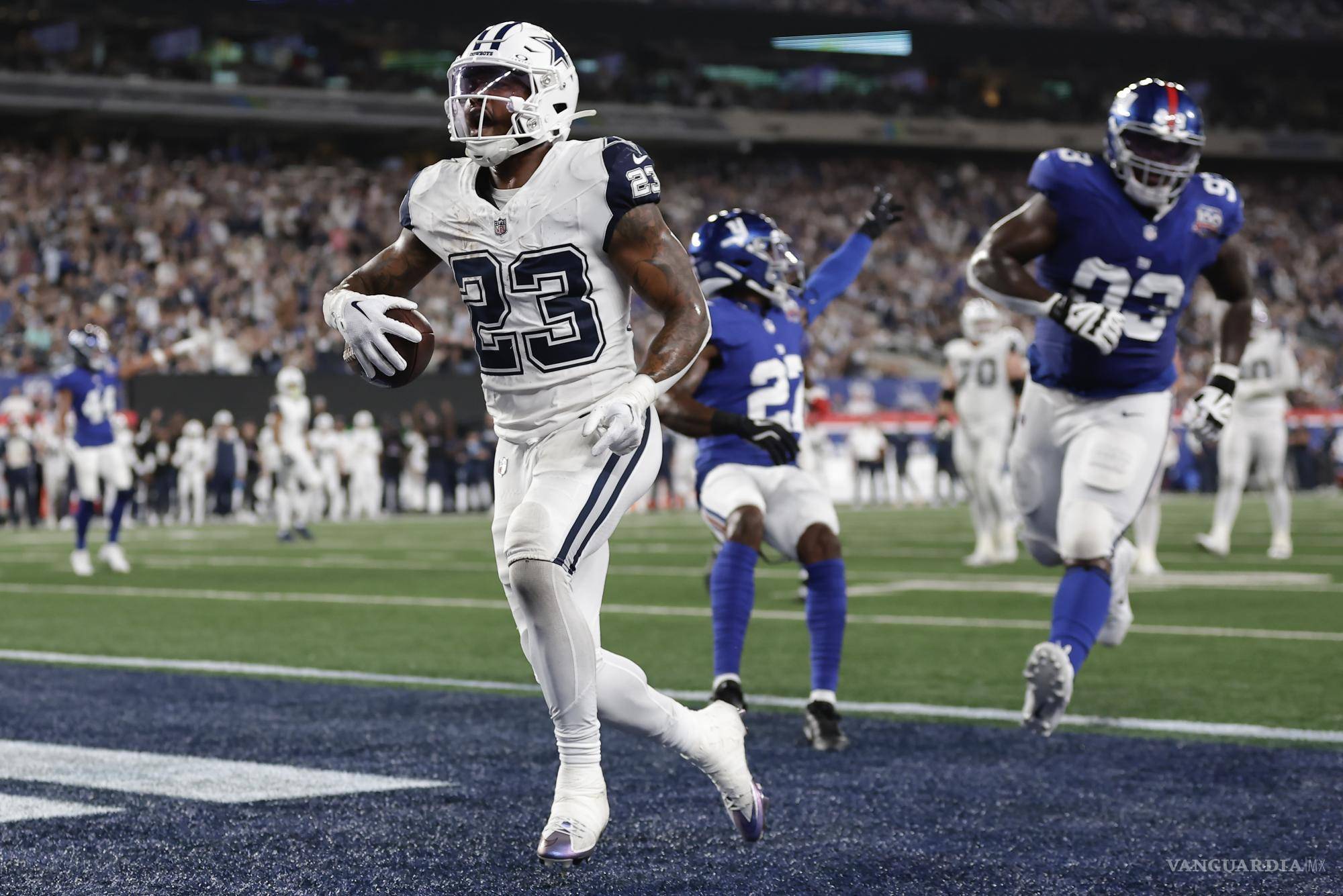 $!Rico Dowdle tiene un enfrentamiento complicado ante Pittsburgh, lo que lo convierte en un riesgo.