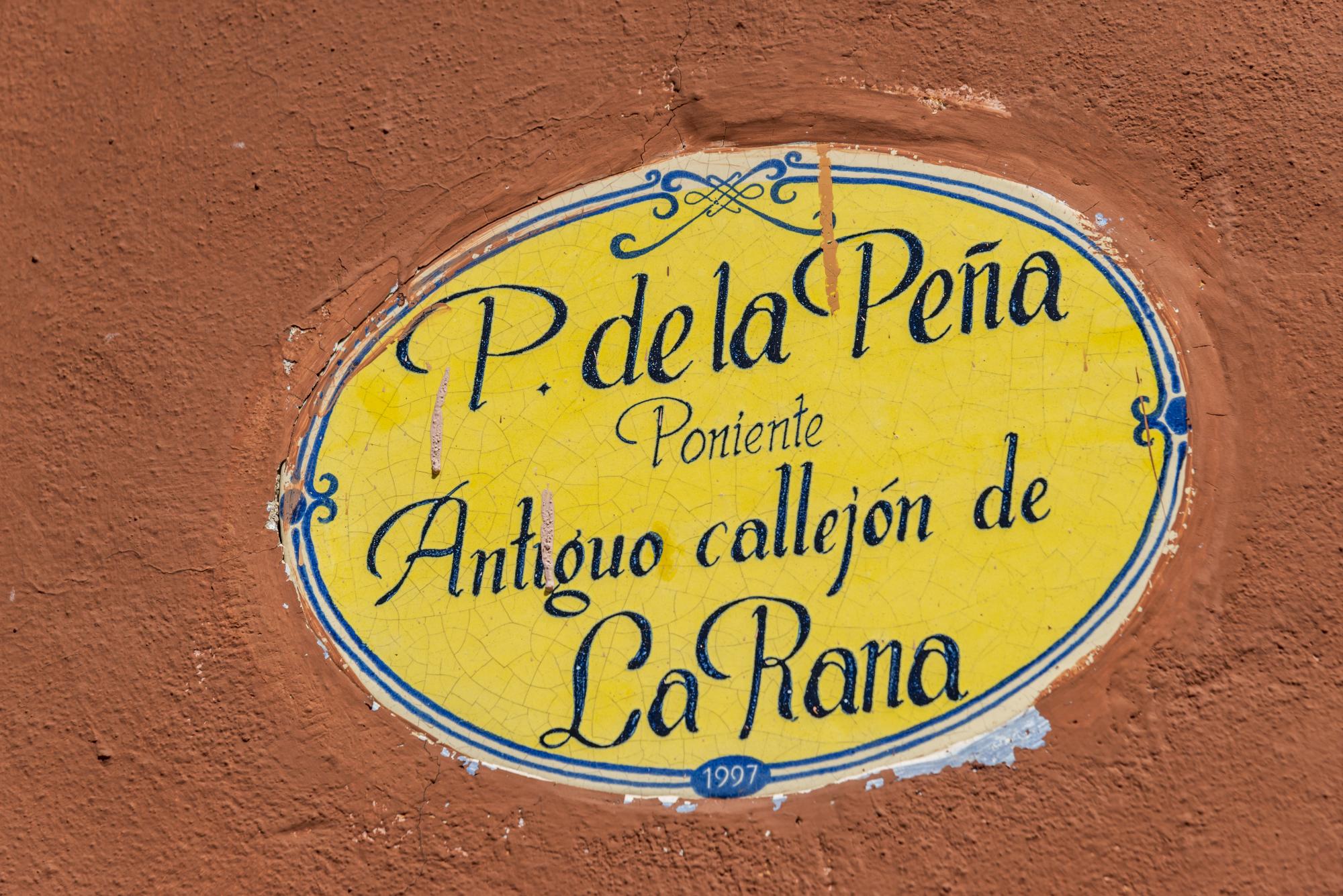 $!Anteriormente la calle era conocida como Callejón de La Rana.