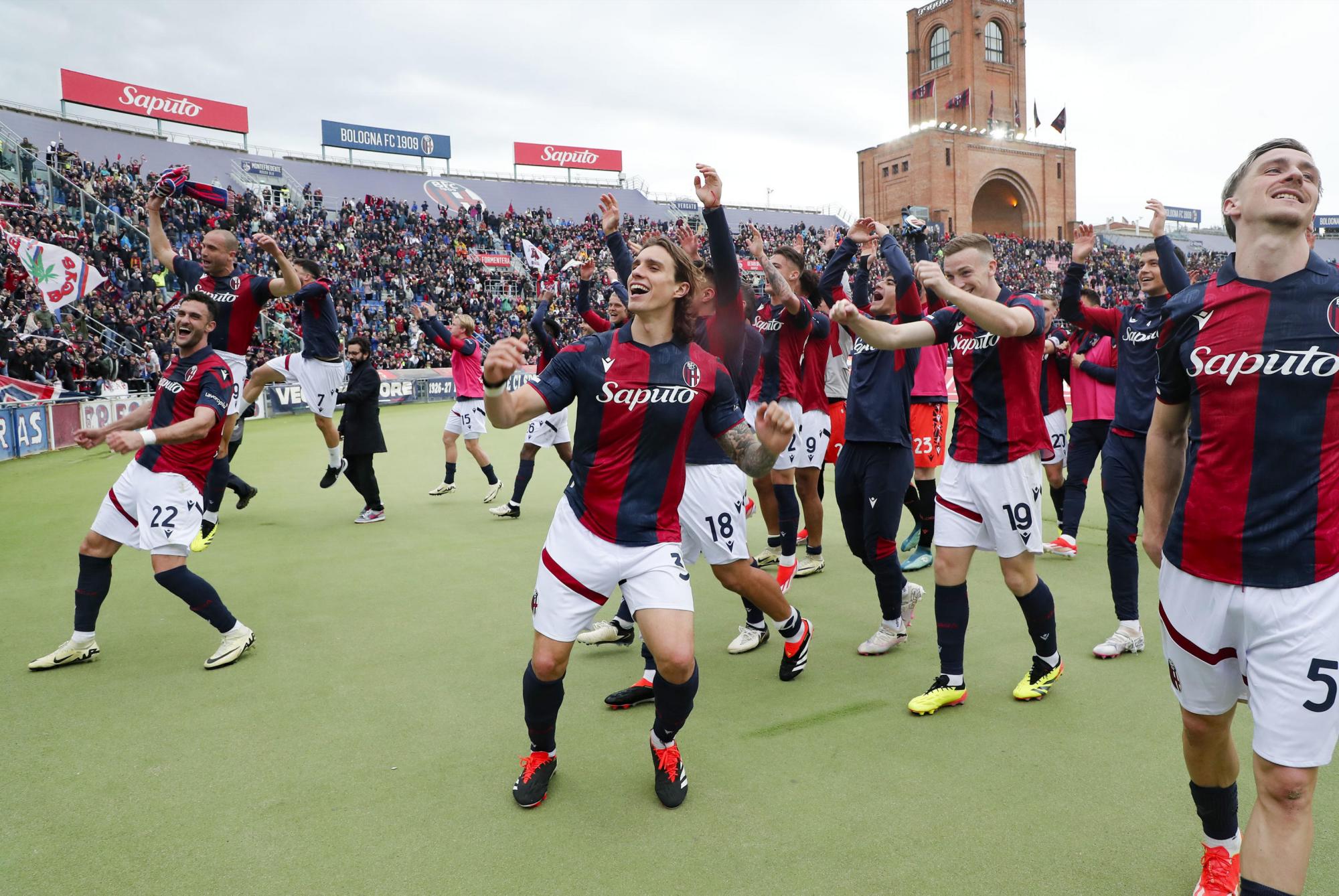 $!Bologna es uno de los equipos que sorprendió el año pasado en la Serie A y ahora jugará la Champions.