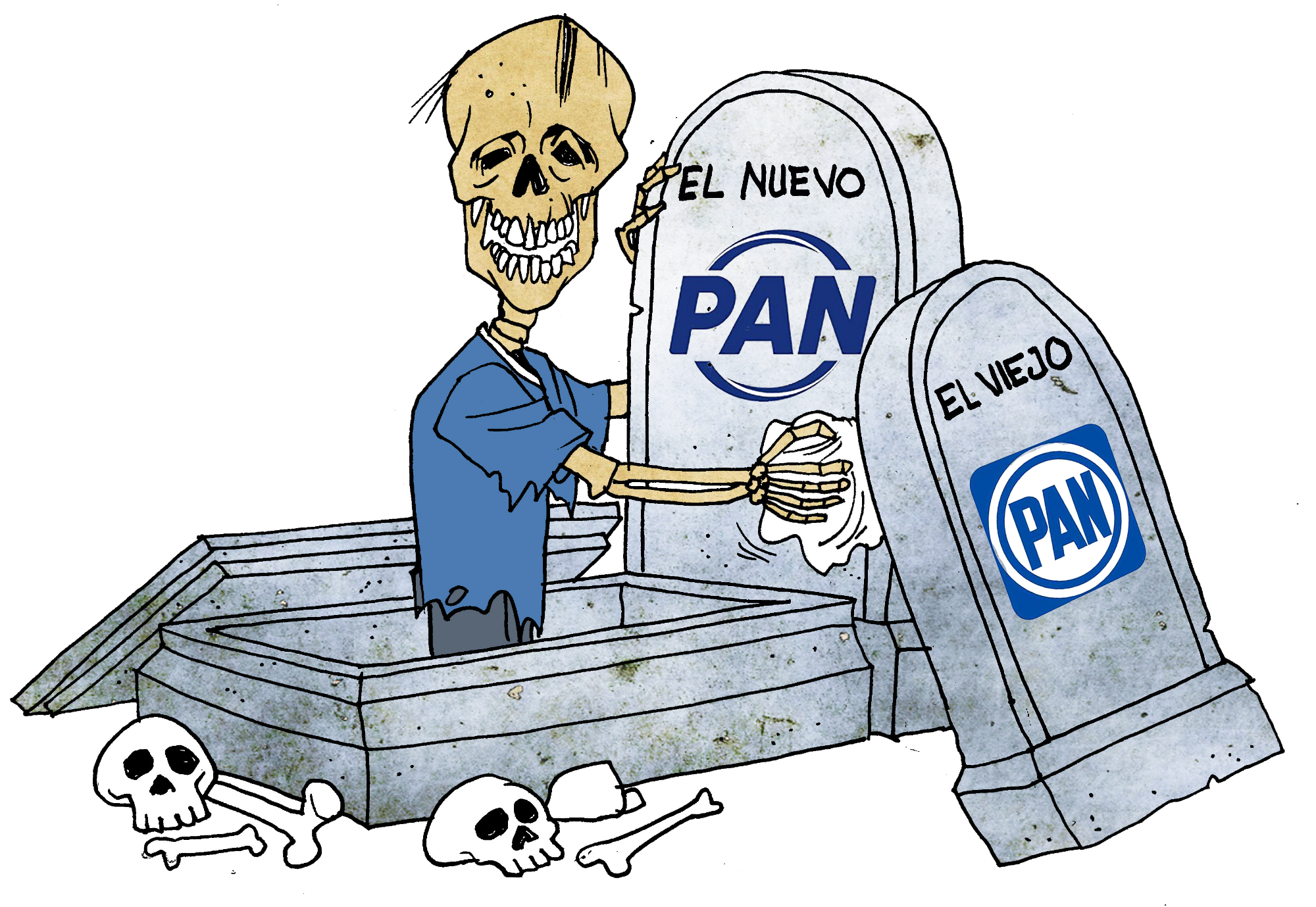 $!Calaveras 2025: Sheinbaum en silencio, Manolo vaquero y Trump contra el mundo