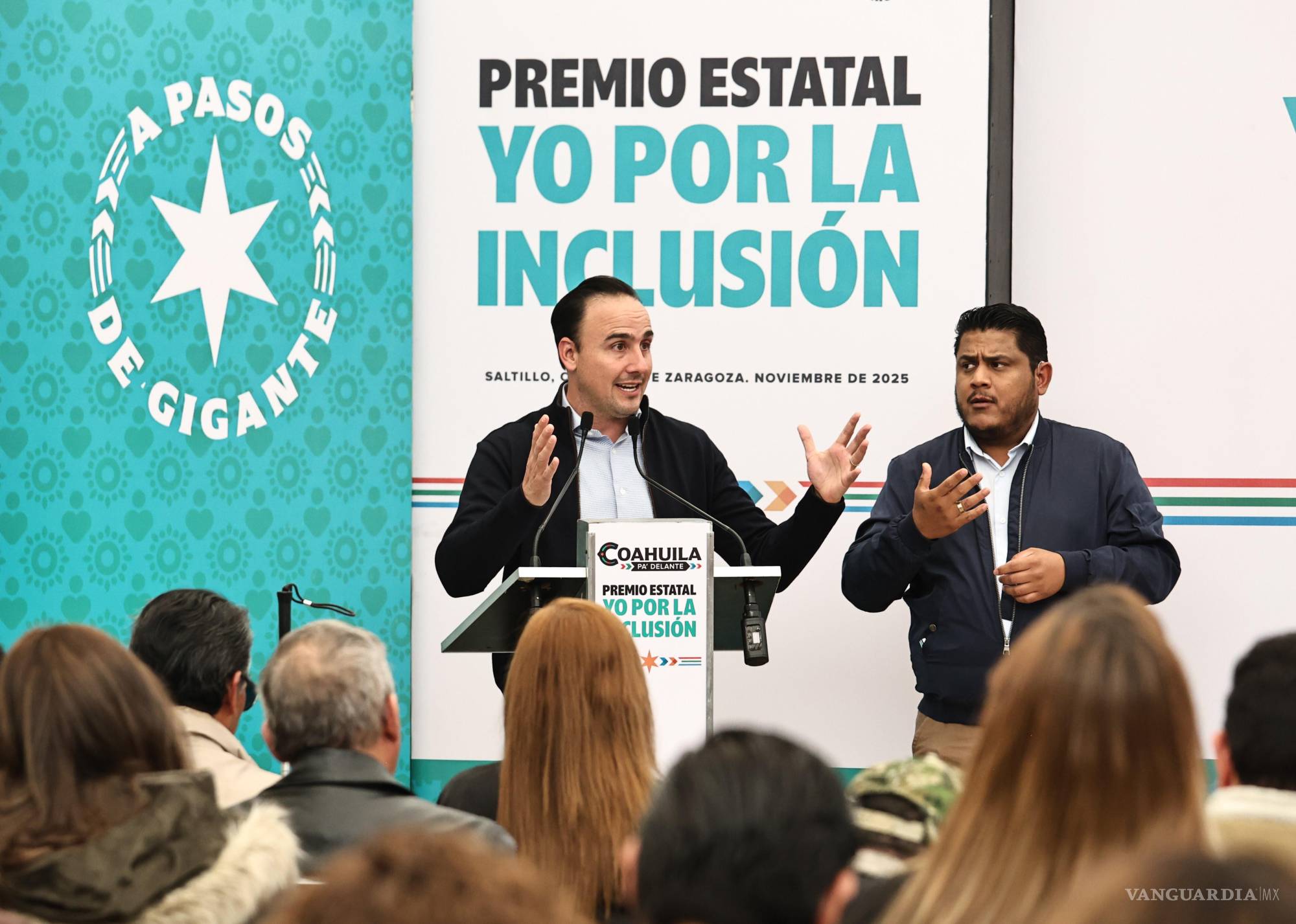 $!El gobernador Manolo Jiménez Salinas reconoció los proyectos premiados y afirmó que las iniciativas provienen de historias profundas y de gran entrega comunitaria.