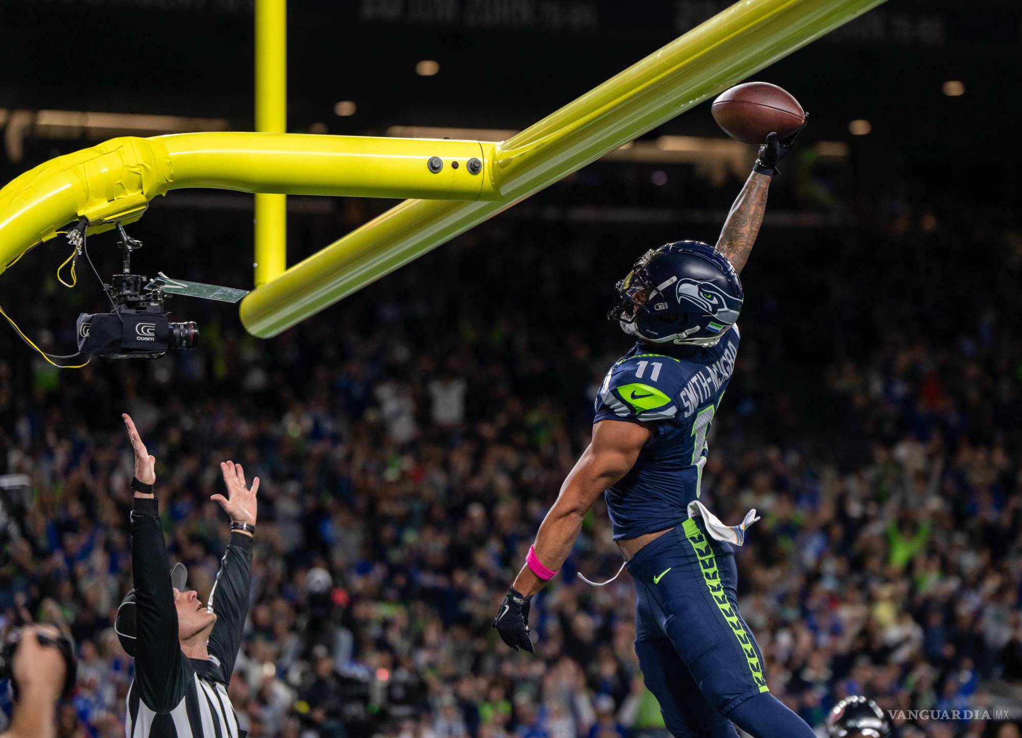 $!Jaxon Smith-Njigba lideró la NFL con 1,793 yardas y se consolidó como la estrella aérea de Seahawks de Seattle antes del Super Bowl LX.