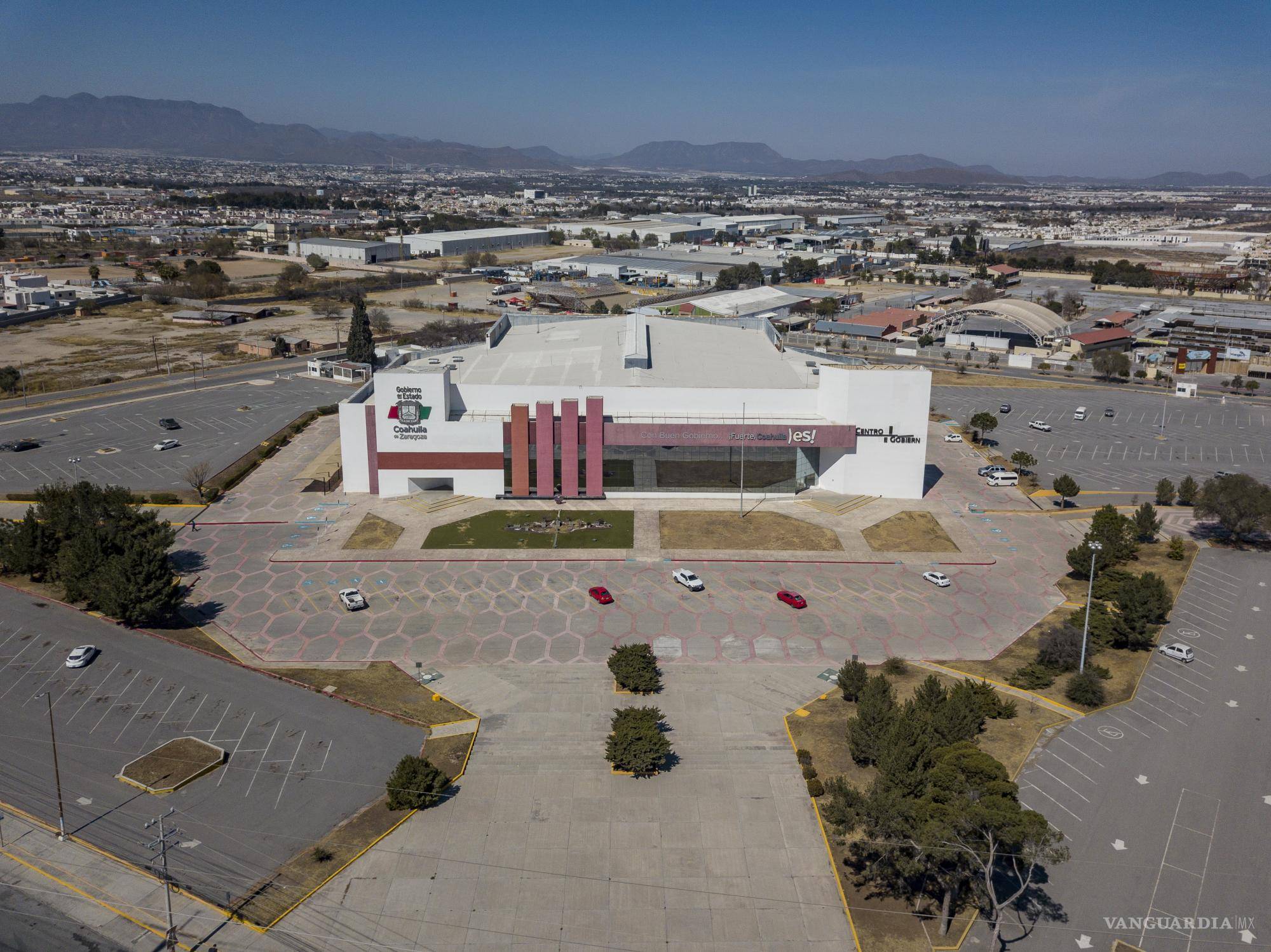 $!Vista actual del Centro de Gobierno, antes Centro de Convenciones.