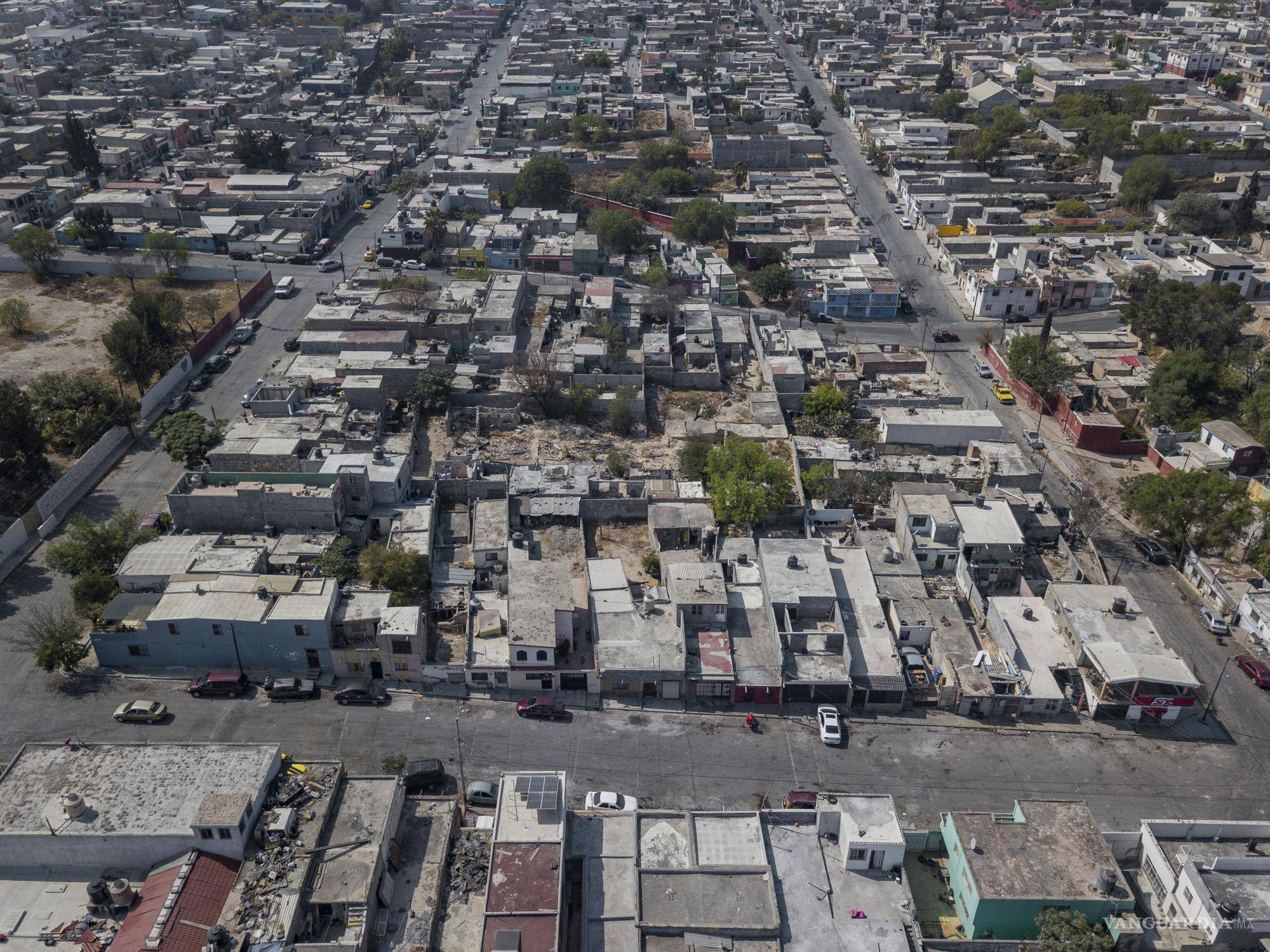 $!Zona habitacional en el barrio del Ojo de Agua, uno de los más antiguos de la ciudad.