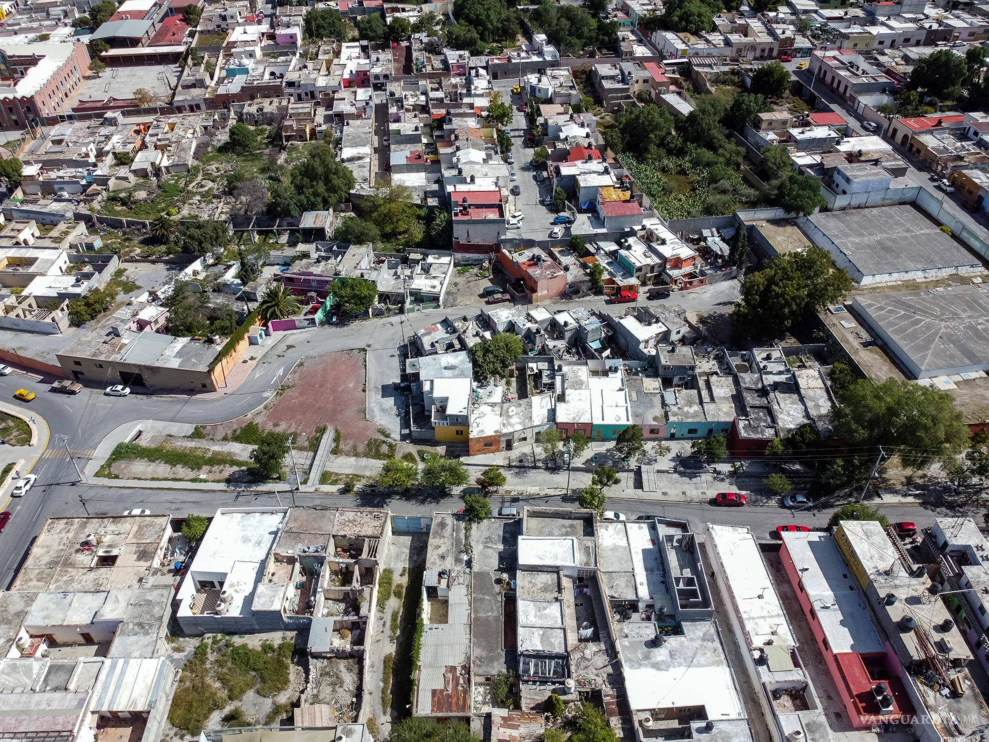 $!Vista actual de la Zona Centro de Saltillo, en los alrededores del barrio Águila de Oro.