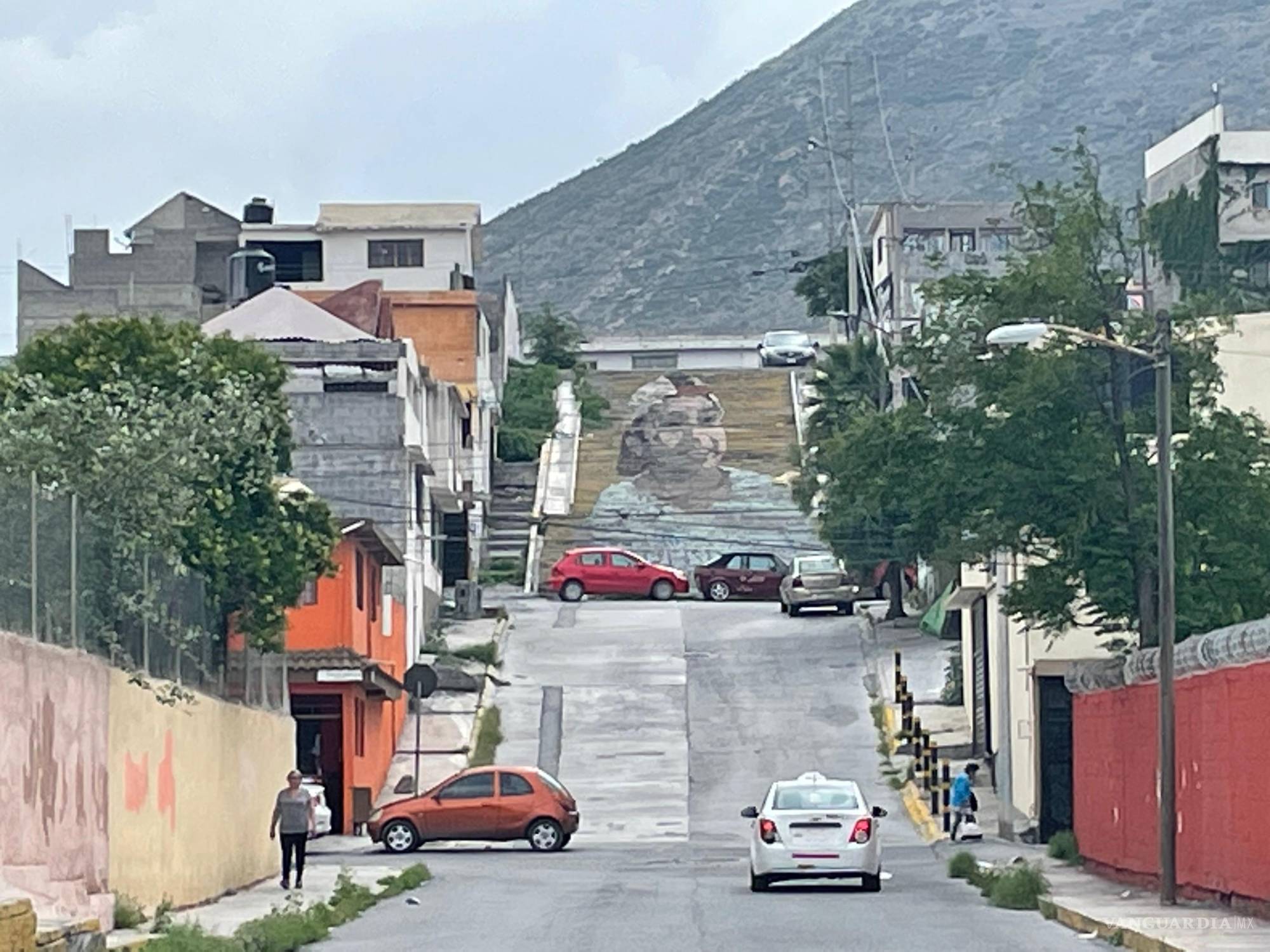 $!Pinto, luego existo. Daniela Elidett y habitantes de la colonia Espinoza Mireles. 2016. Categoría: Cultura. Colonia Espinoza Mireles.