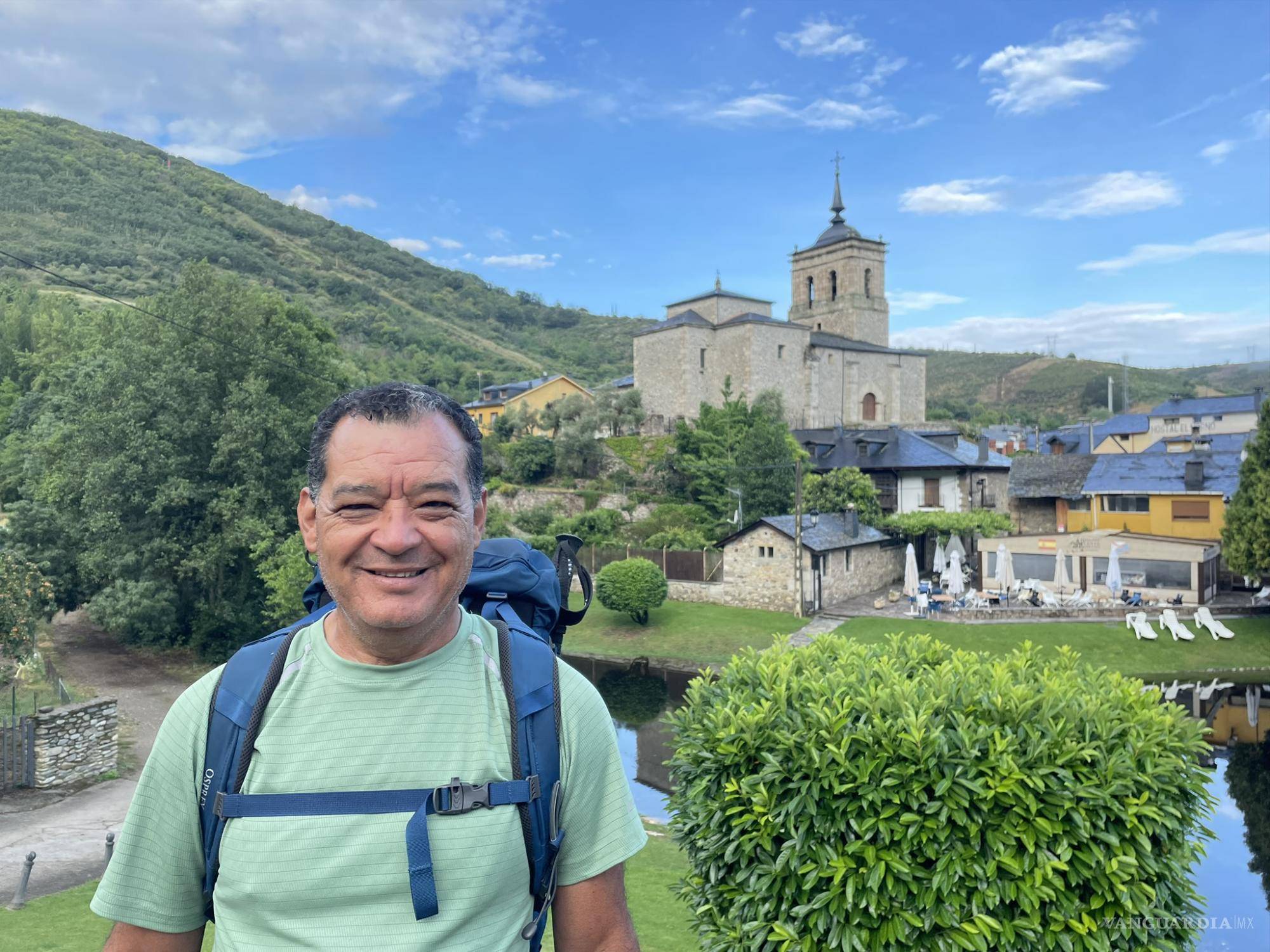 $!Don Paco, el saltillense de corazón que cumplió su sueño en el Camino de Santiago