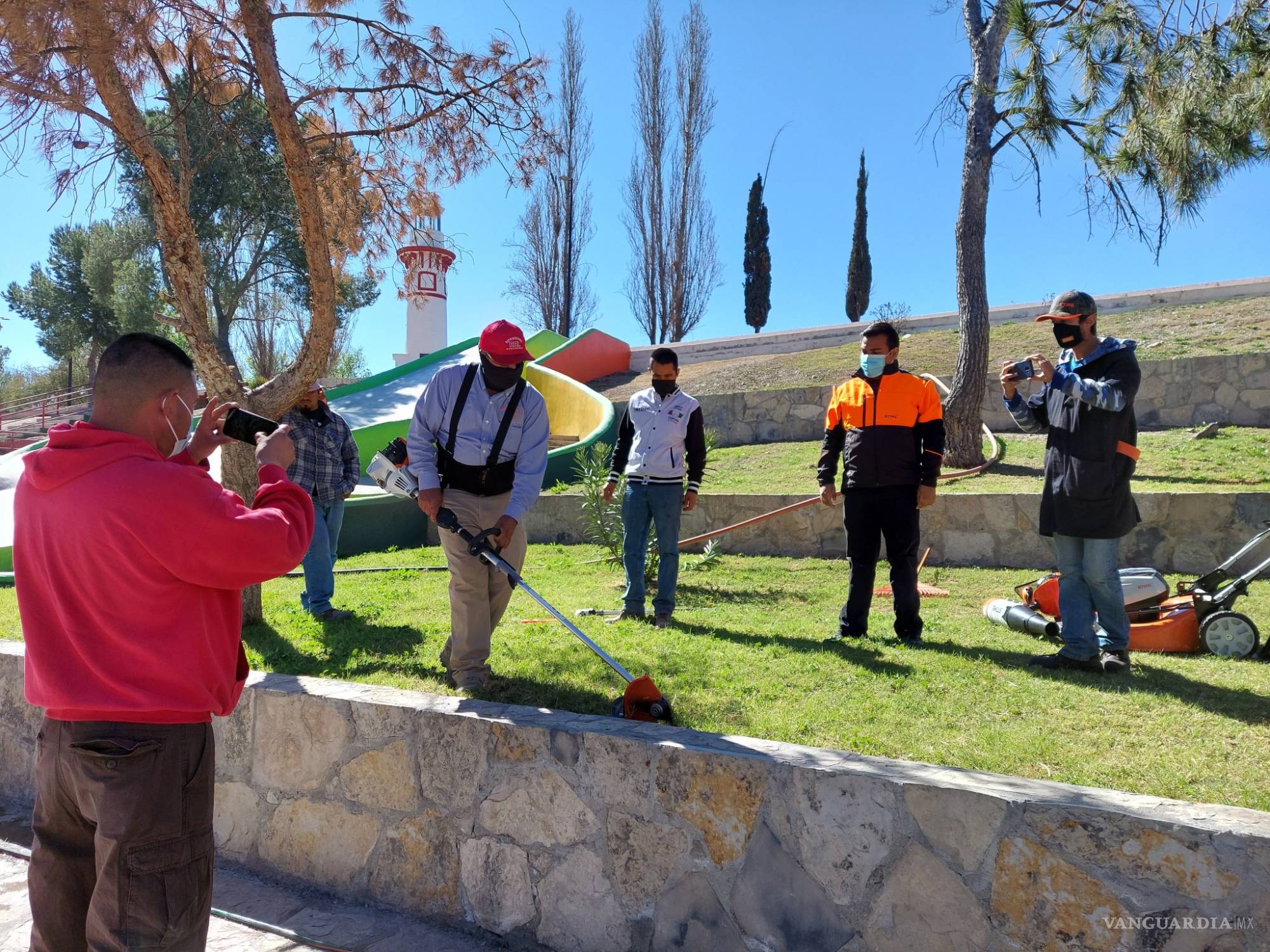 $!El tren de la Ciudad Deportiva, un joya de la nostalgia para Saltillo