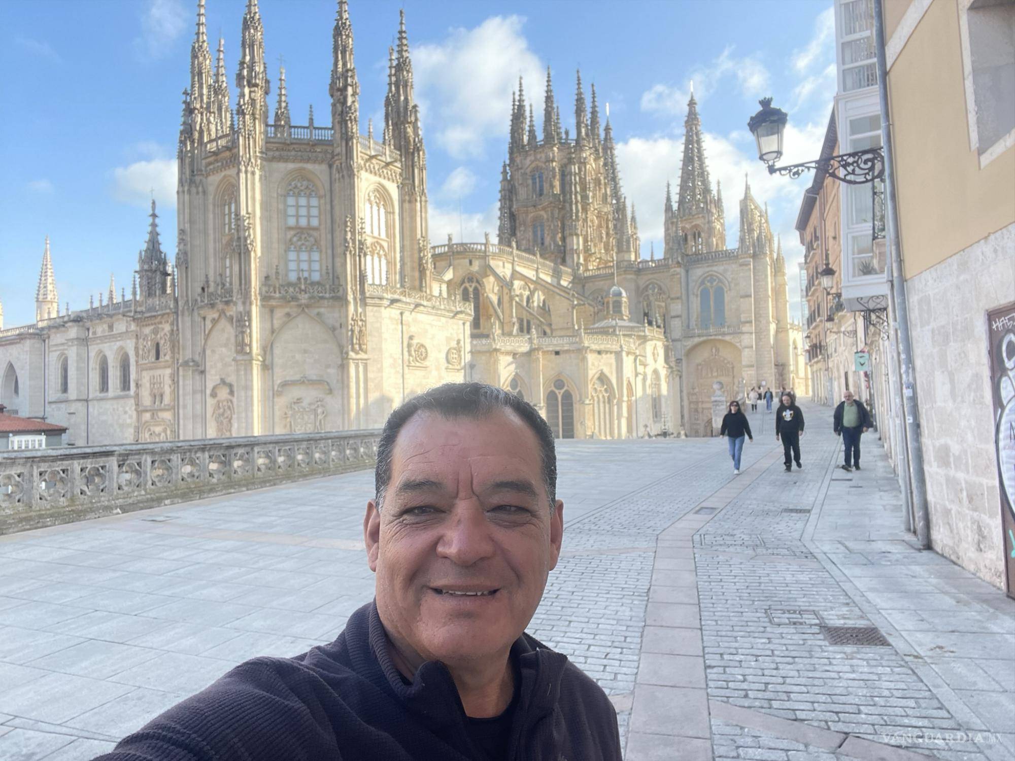 $!Don Paco, el saltillense de corazón que cumplió su sueño en el Camino de Santiago