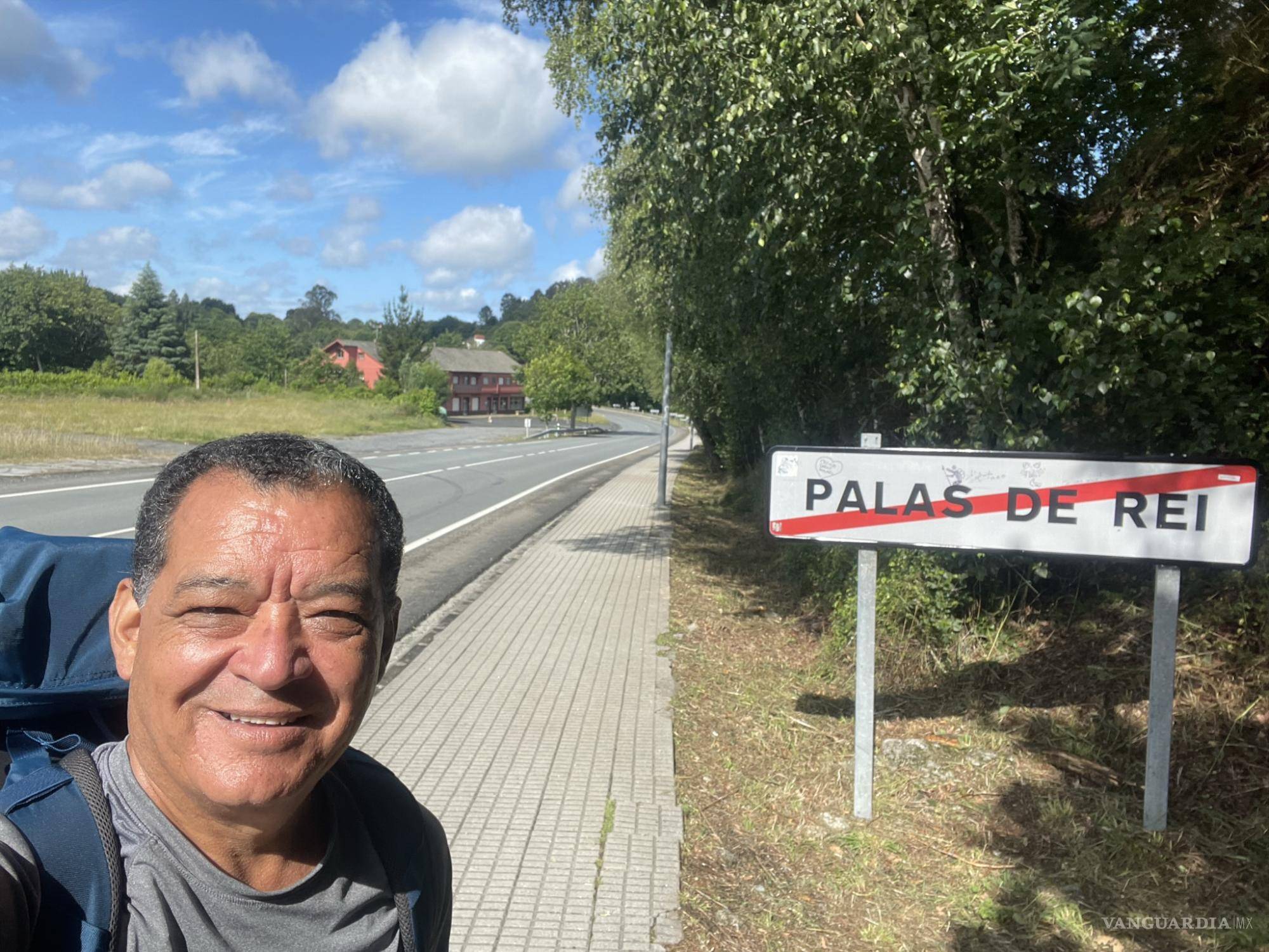 $!Don Paco, el saltillense de corazón que cumplió su sueño en el Camino de Santiago