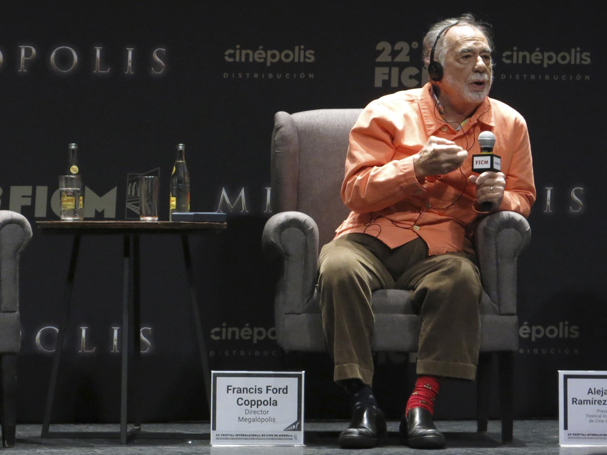 $!La visita del cineasta fue de lo más aplaudido en el Festival Internacional de Cine de Morelia.