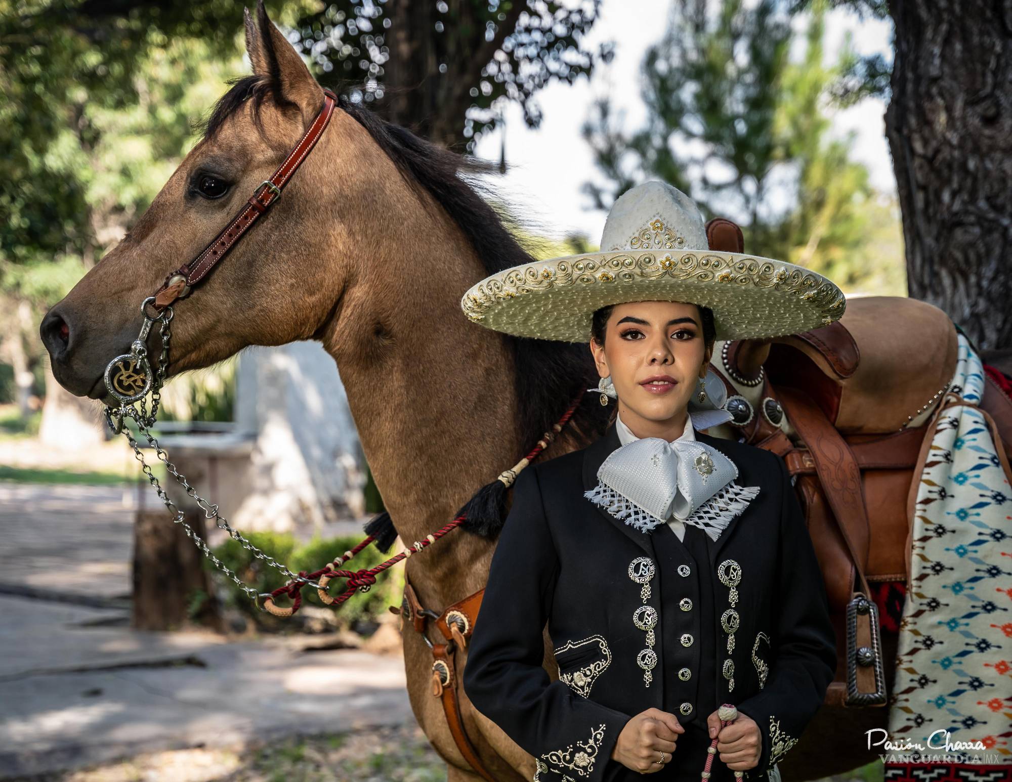 Anna Sofía Blanco, la reina charra de Coahuila que impulsa tradición e igualdad