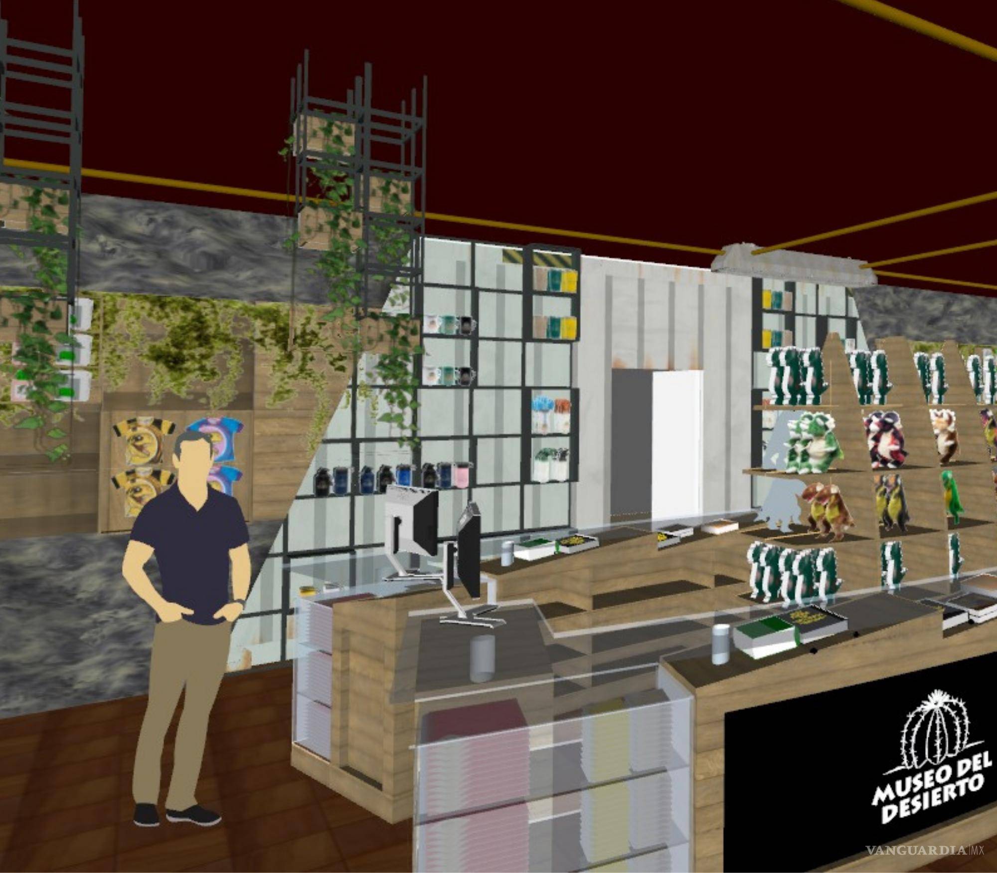 $!Mostradores y costado.