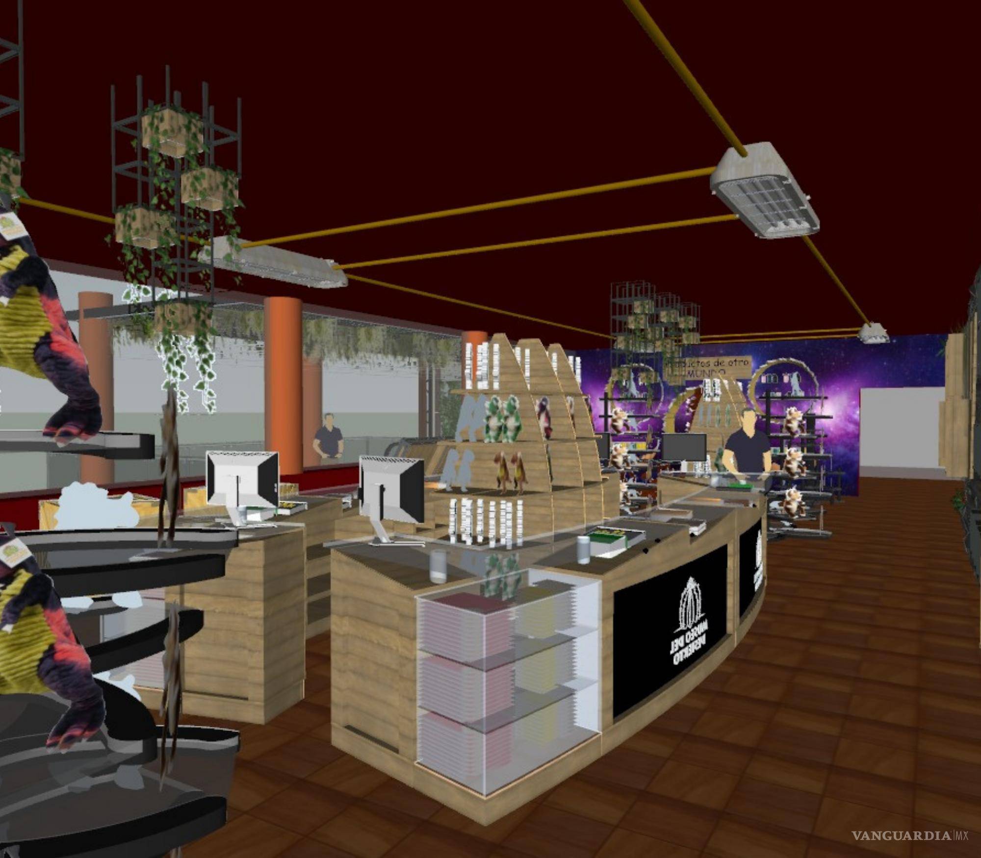 $!Aspecto del área de atención a clientes de la nueva tienda.