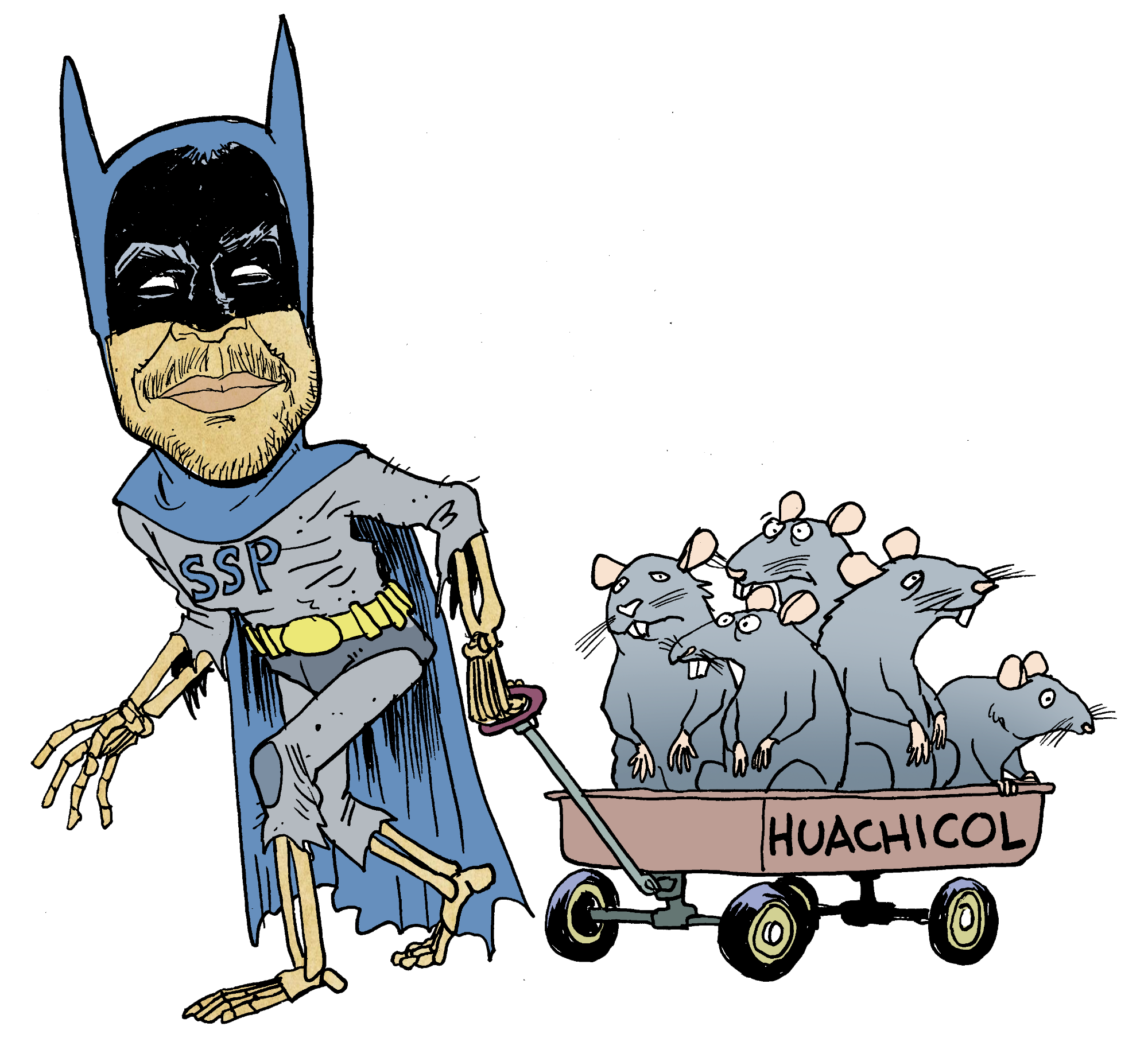 $!Calaveras 2025: Sheinbaum en silencio, Manolo vaquero y Trump contra el mundo