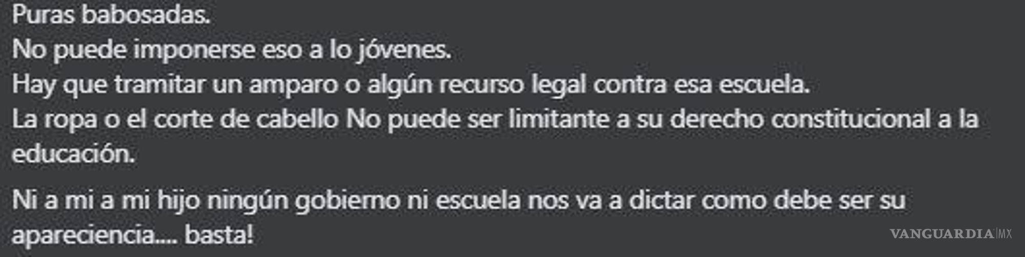$!No obstante, aunque pocos, sí hubo quienes se posicionaron a favor de los estudiantes