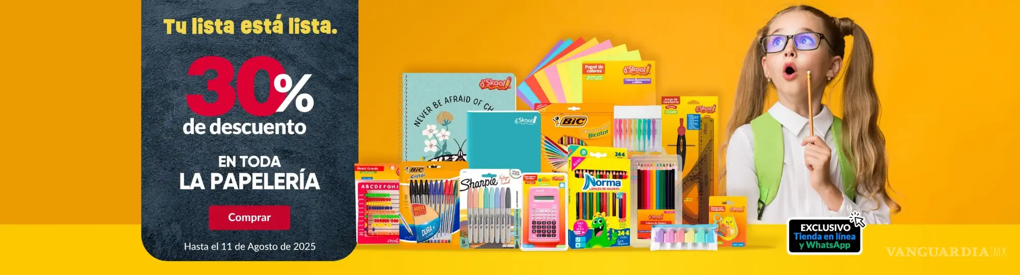 $!Regreso a Clases: Soriana y Del Sol ponen en oferta los útiles escolares hasta con 40% de descuento