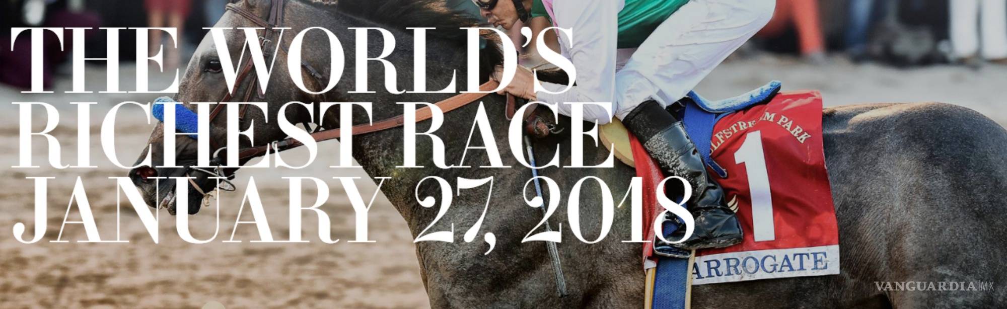 $!Copa Pegasus, la carrera de caballos más rica del mundo, tendrá jinetes latinos