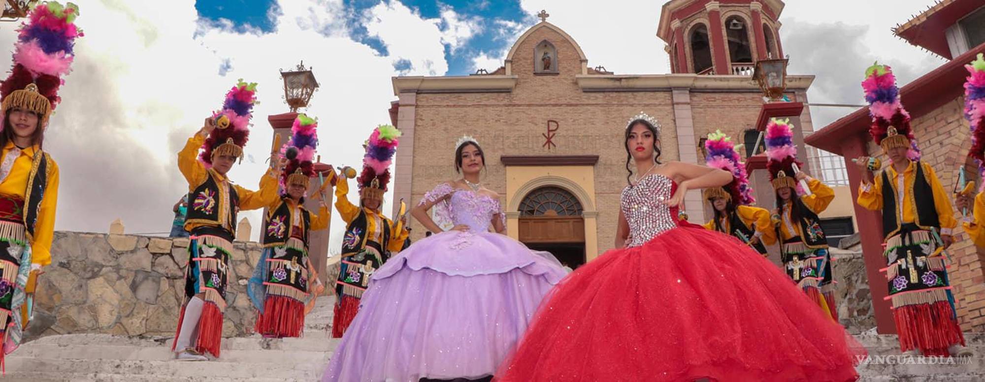 $!En la iglesia del Ojo de Agua.