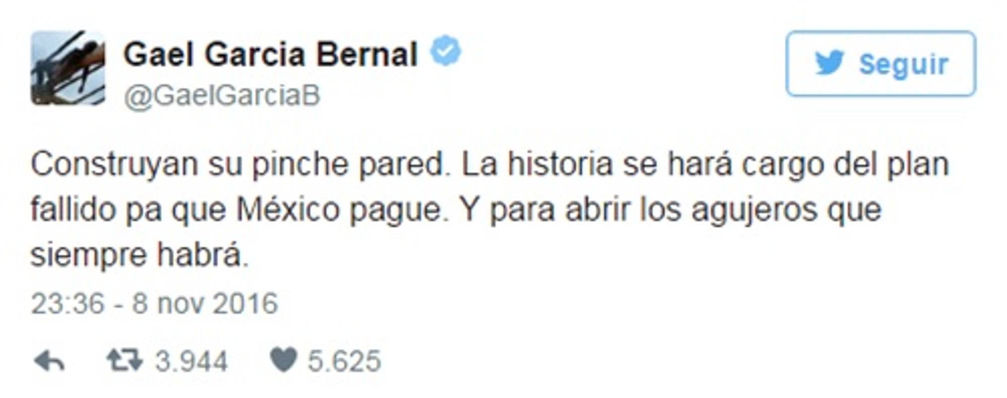$!Tweets de los Famosos expresan inconformidad ante el triunfo de Trump