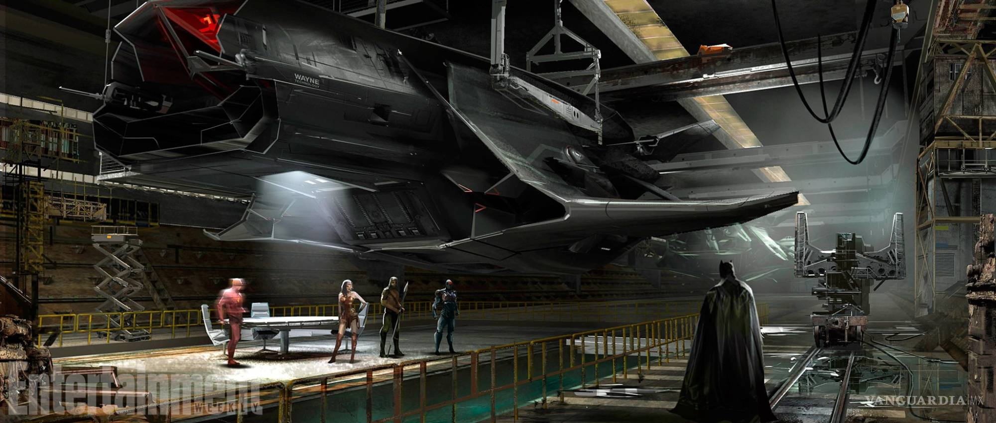 $!Vean el nuevo vehículo de Batman en “La Liga de la Justicia”