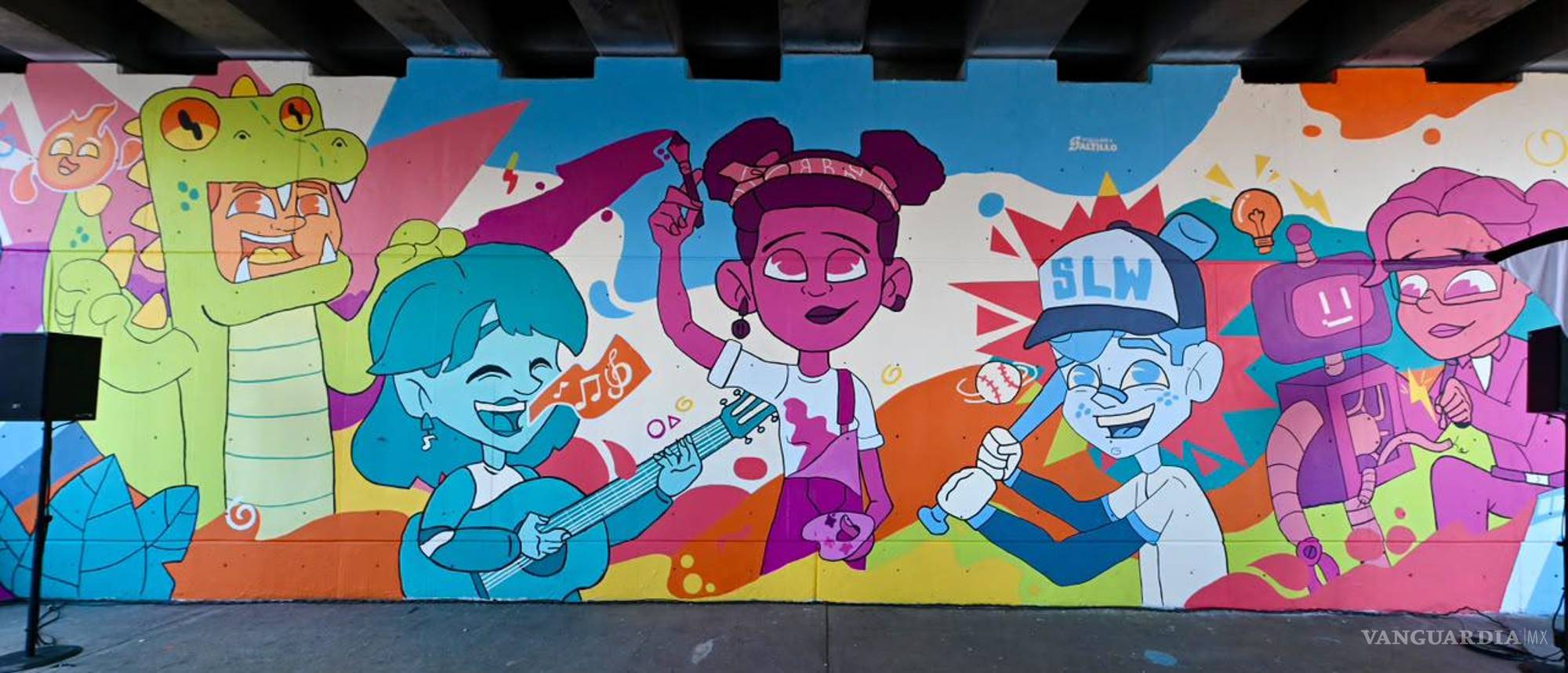 $!La obra integra referencias a la música, teatro, pintura, cine, deporte, ciencia y tecnología.