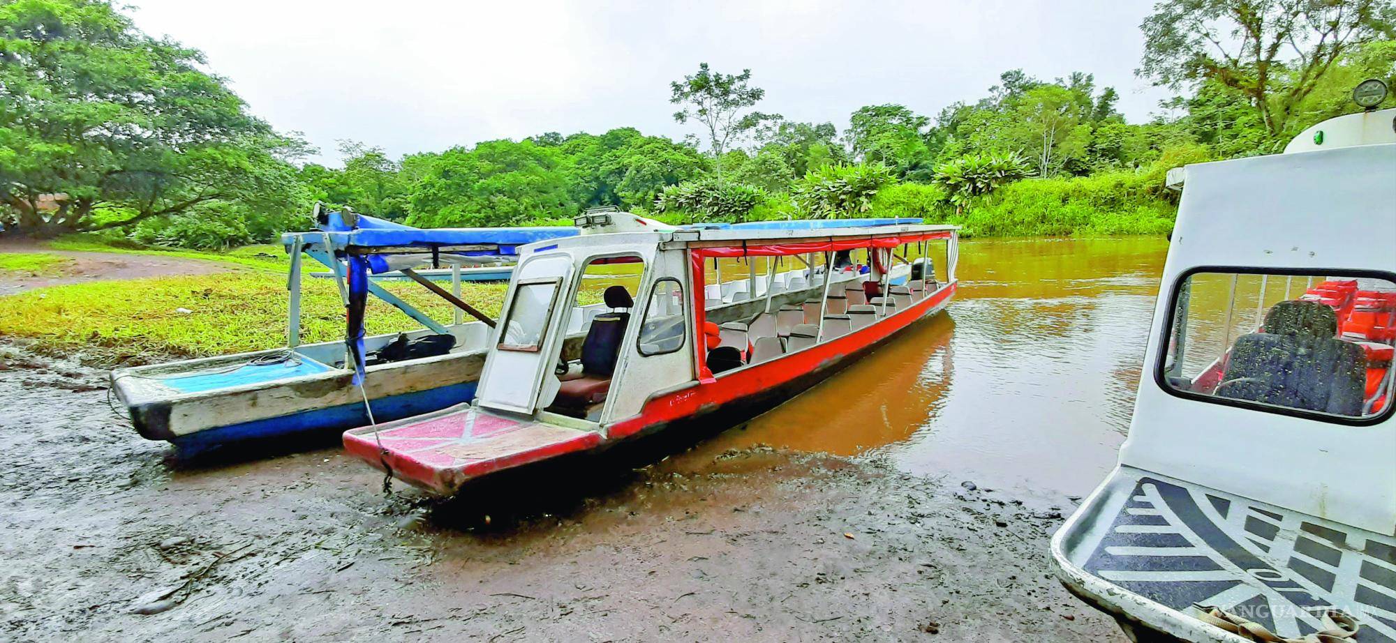 $!El único medio de transporte que accede a Tortuguero son los botes.