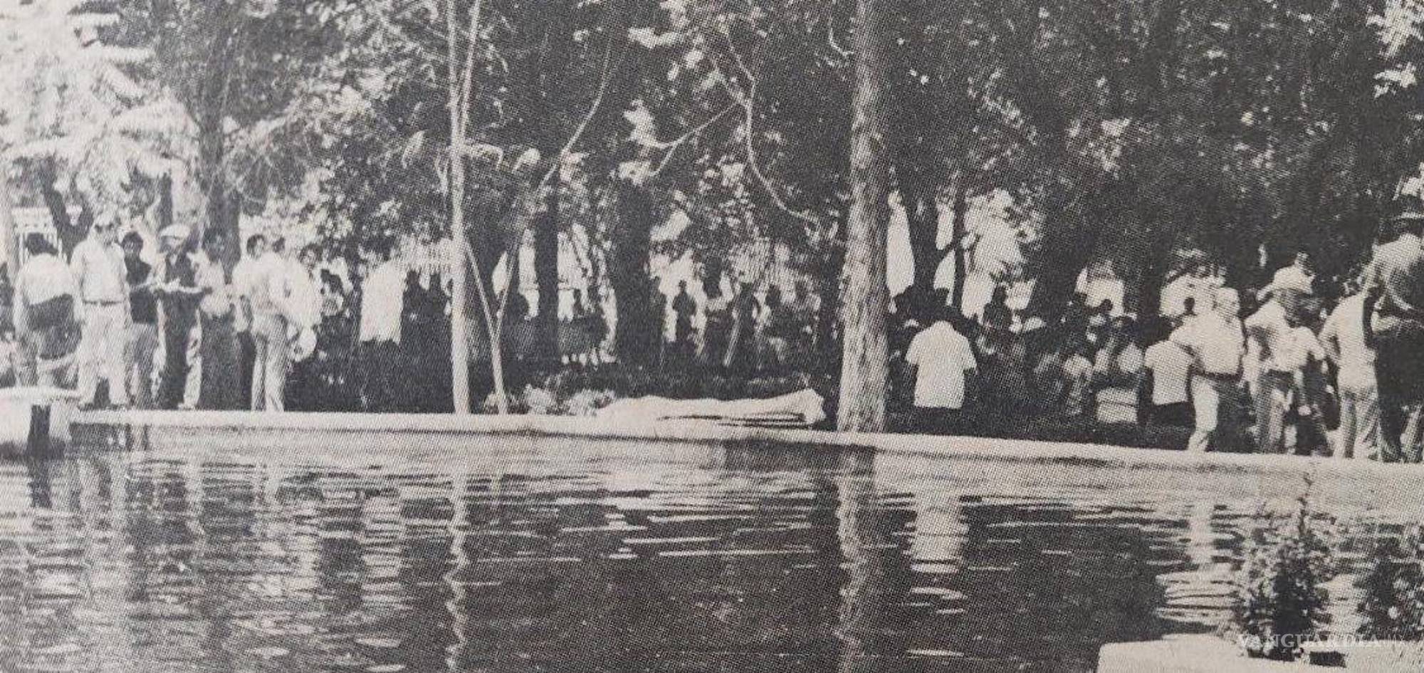 $!En el lago se encontraron los cuerpos de dos jóvenes.