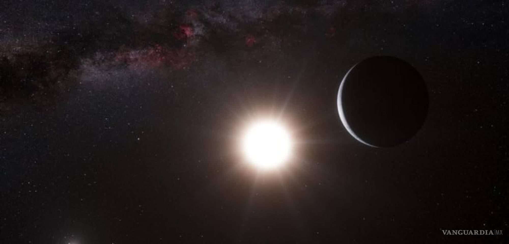 $!Una representación artística de un planeta que orbita una estrella enana de tipo K. Estas estrellas podrían ser los mejores objetivos para identificar signos de vida en las atmósferas de sus planetas.