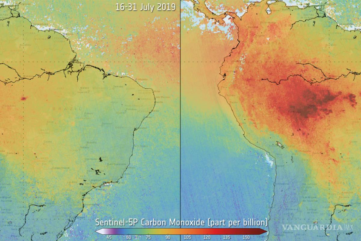 Aumenta la contaminación por monóxido en selva amazónica