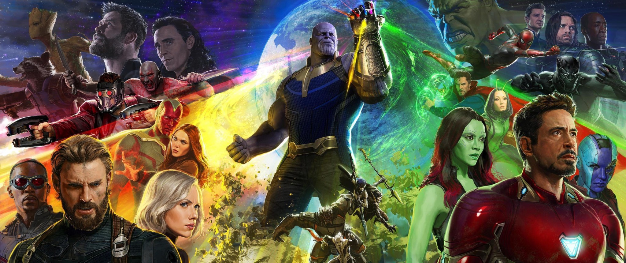 $!Revelan póster de “Avengers: Infinity War” en Comic-Con 2017