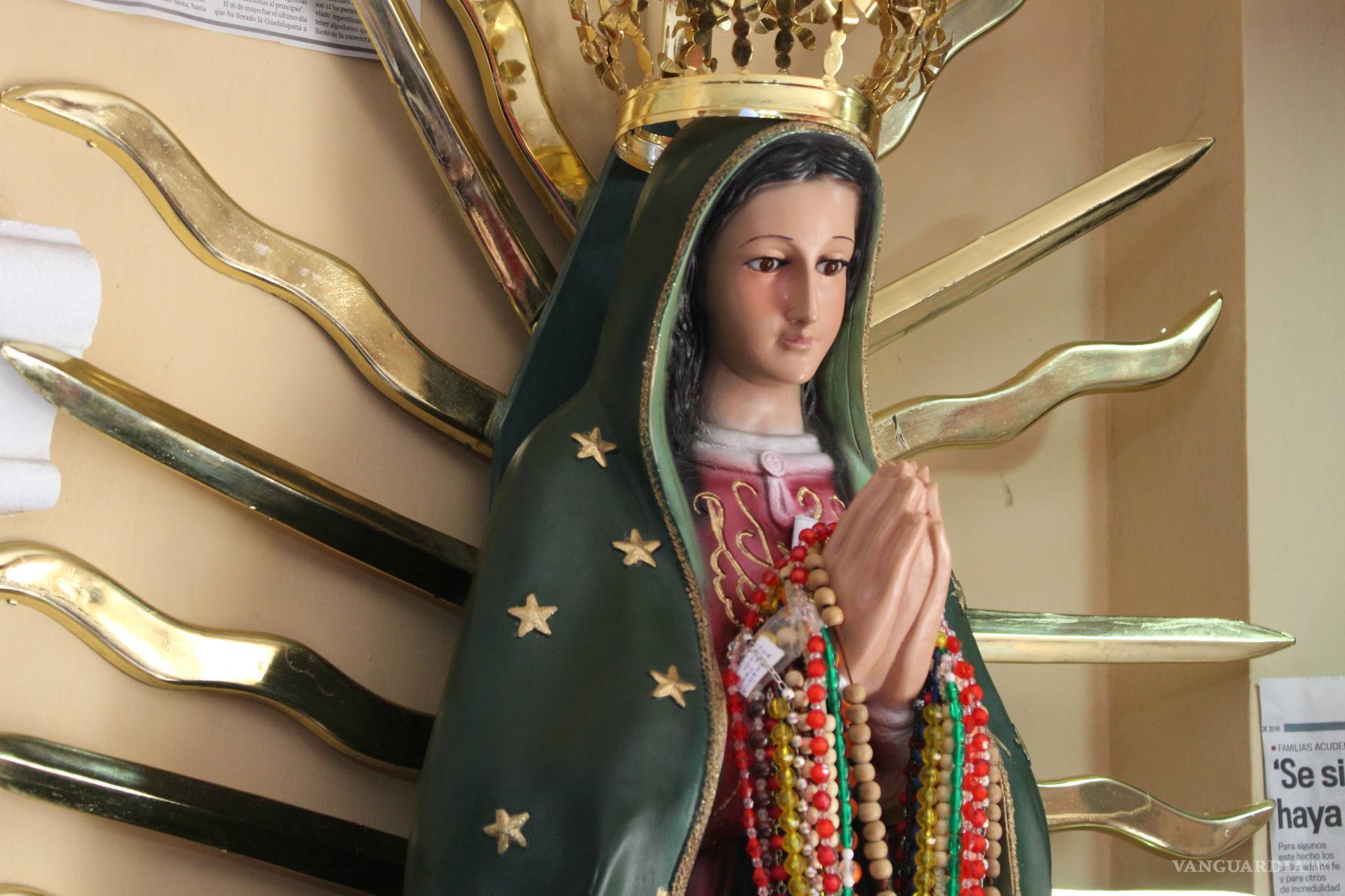 $!La Virgen que lagrimea para el pueblo