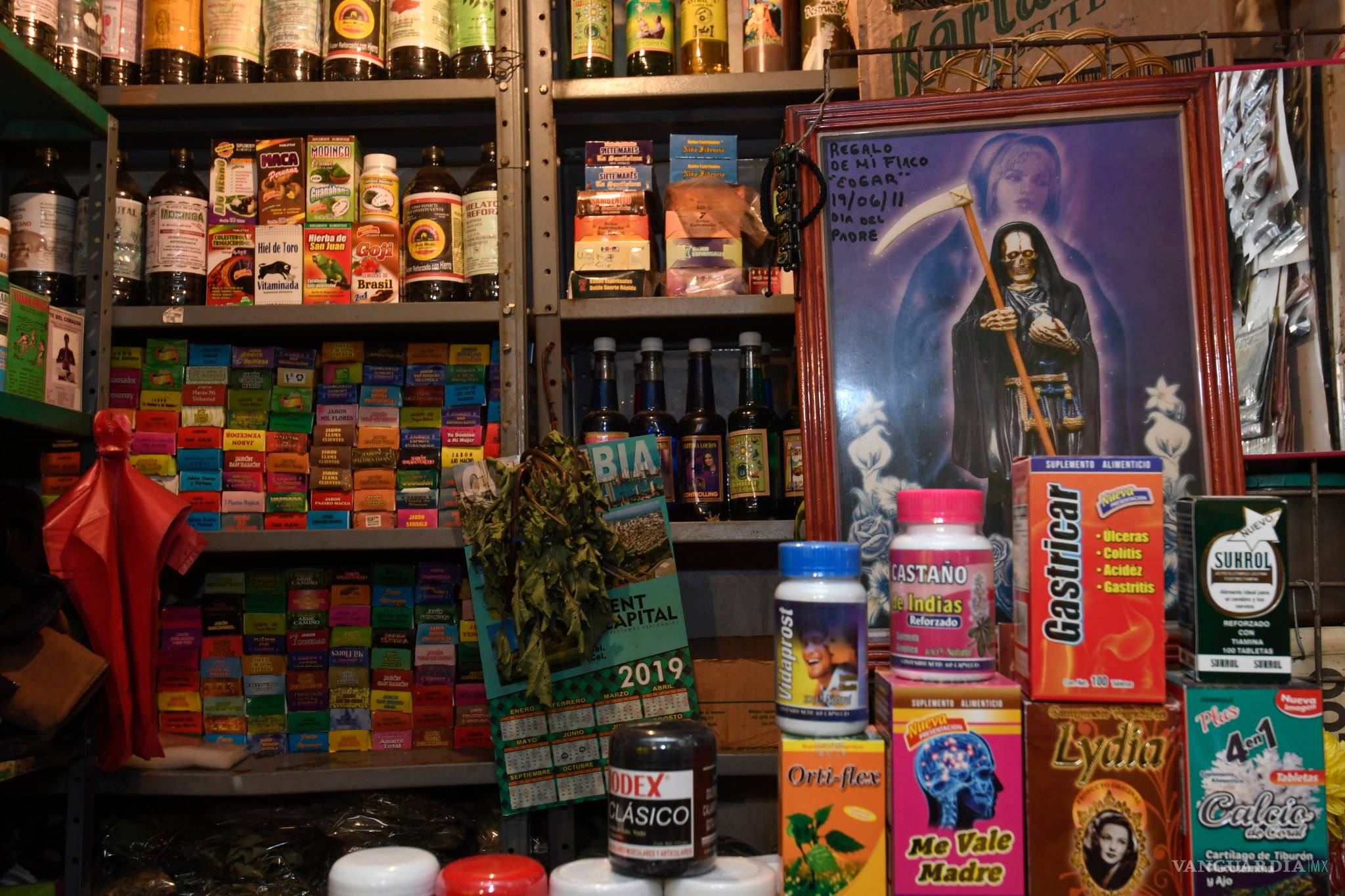 $!La 'Santa Muerte' tiene su 'reino' en Saltillo entre cantinas y taquerías