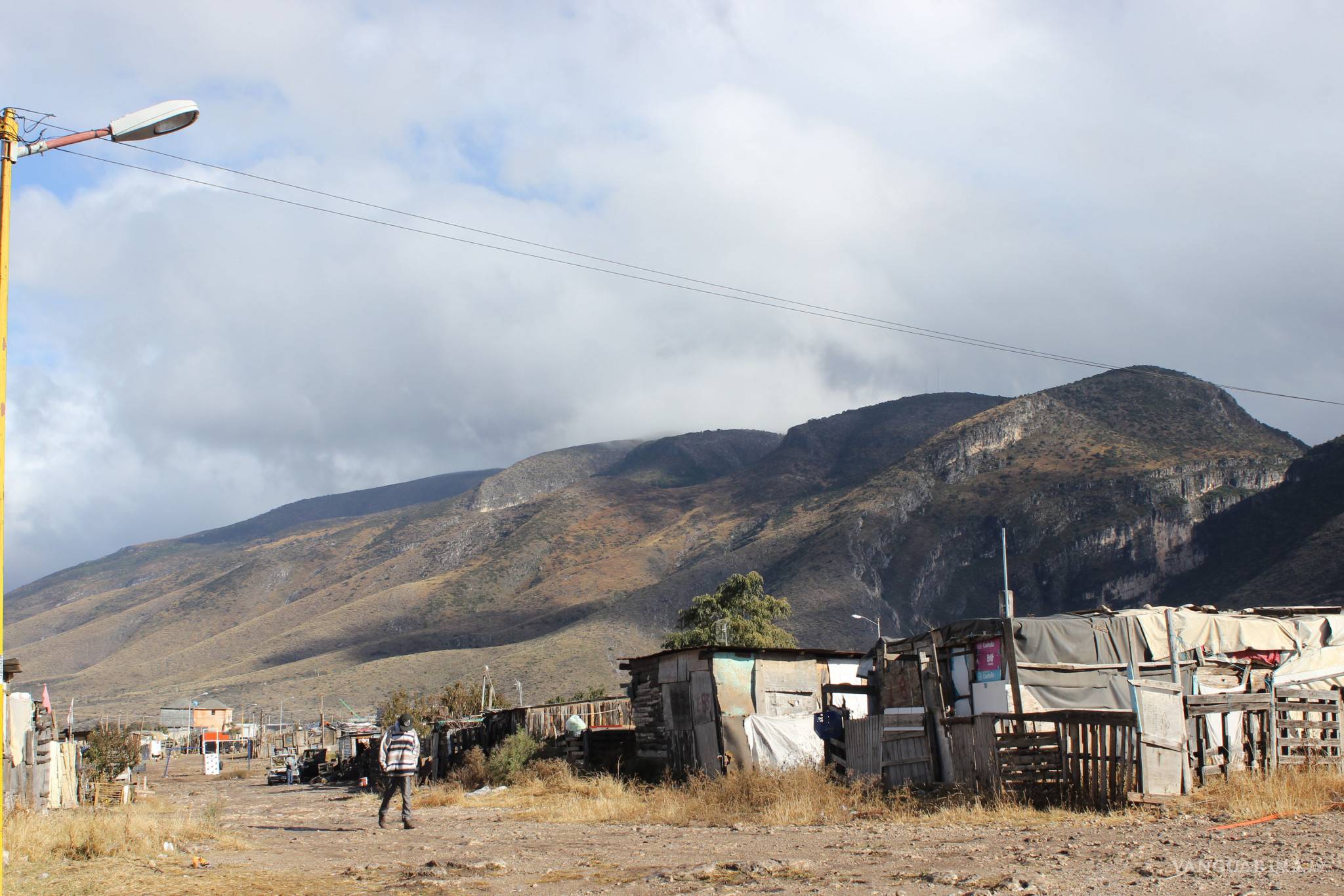 $!'No tenemos con qué quitarnos el frío'