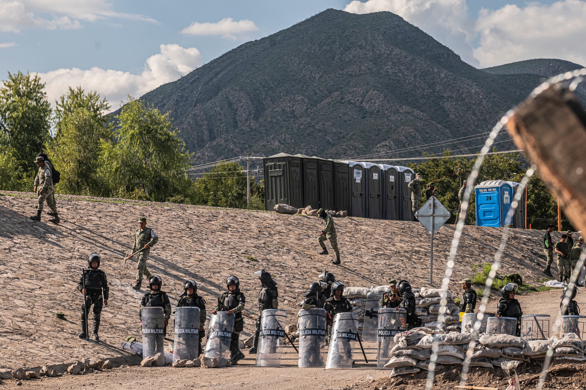 $!'Es una guerra': la lucha por el agua estalla en la frontera de México