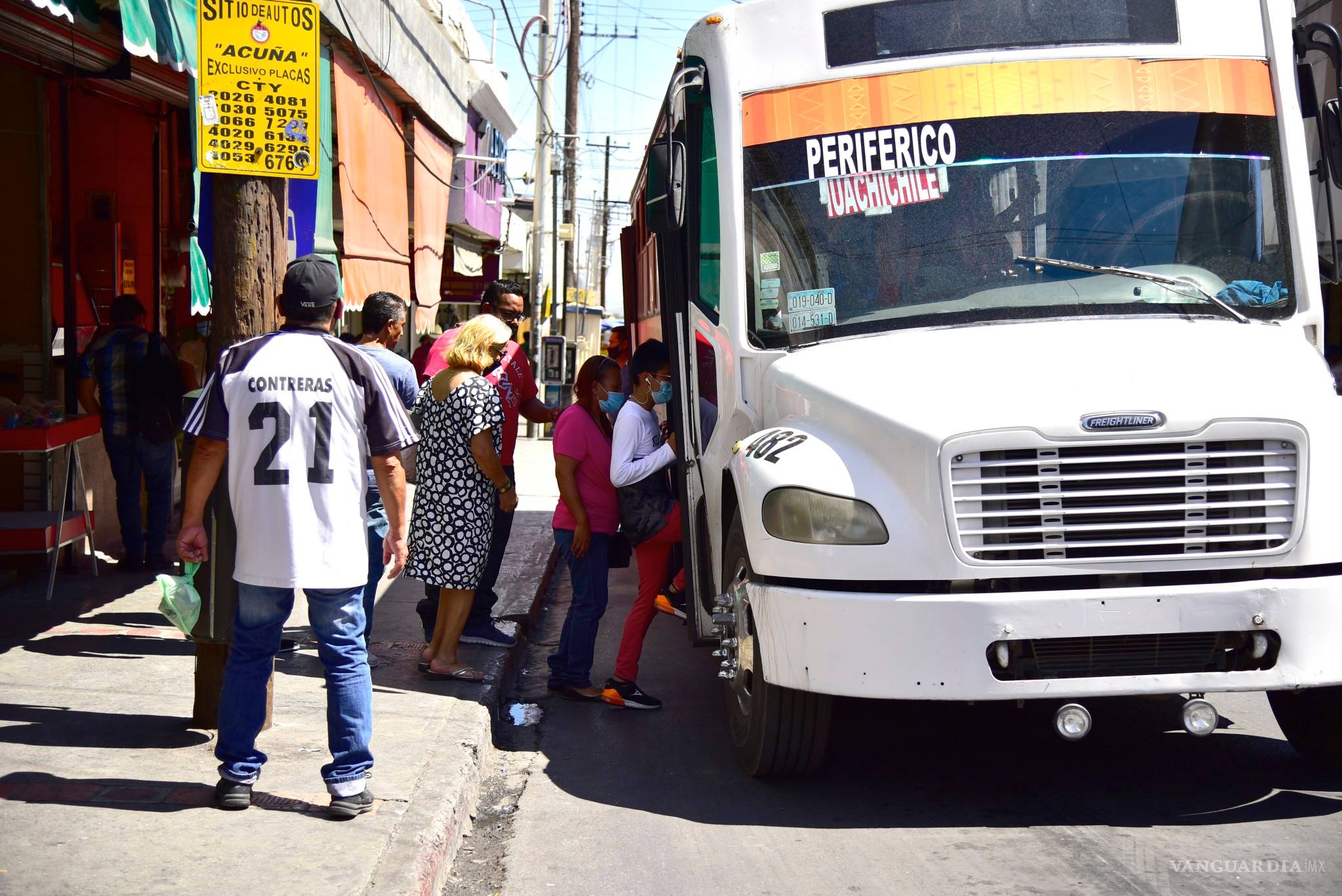 $!Incumple transporte público con medidas de salubridad de Saltillo